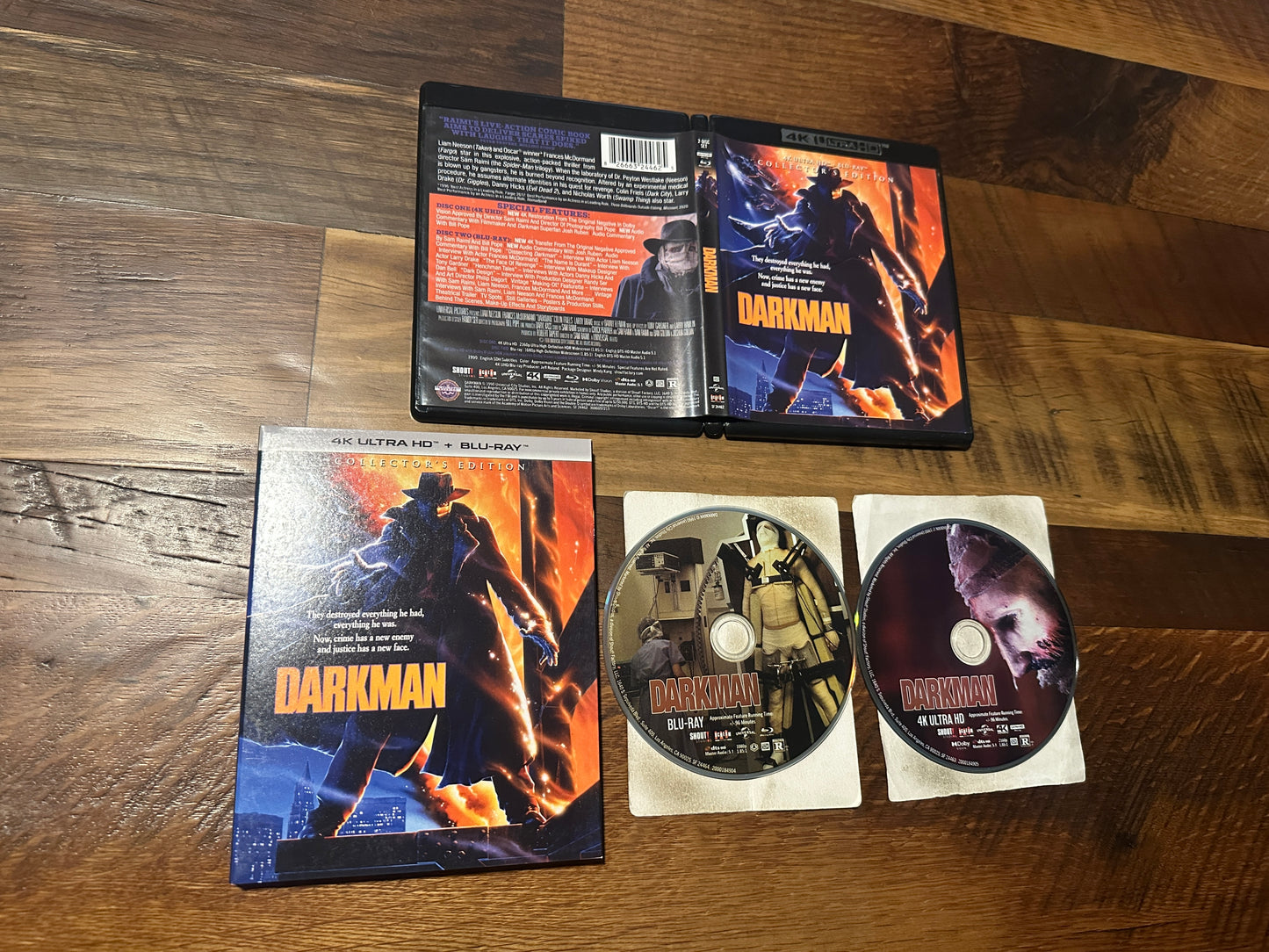 Darkman (4K Ultra HD, Scream Factory, Slipcover, Collector’s Edition)