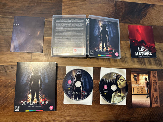 Dementer Blu ray-Arrow Video-Slipcover-Limited Edition-Region B-