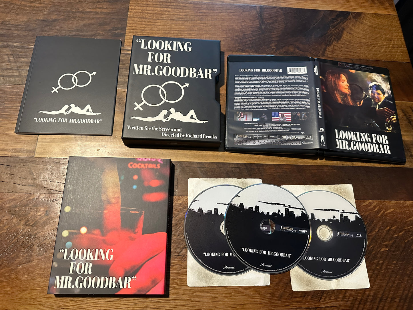 Looking For Mr.Goodbar (4K Ultra HD, Hard Slipcover, Corrected Disc)