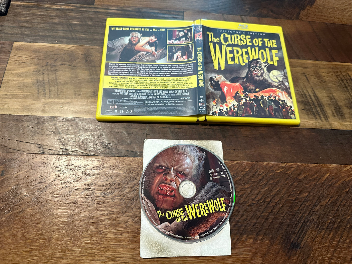 The Curse of the Werewolf (Blu ray, Scream Factory, Collector’s Edition)