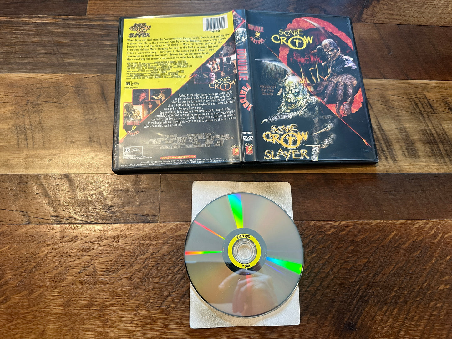 Scarecrow & Scarecrow Slayer (DVD, Double Feature, York Entertainment)