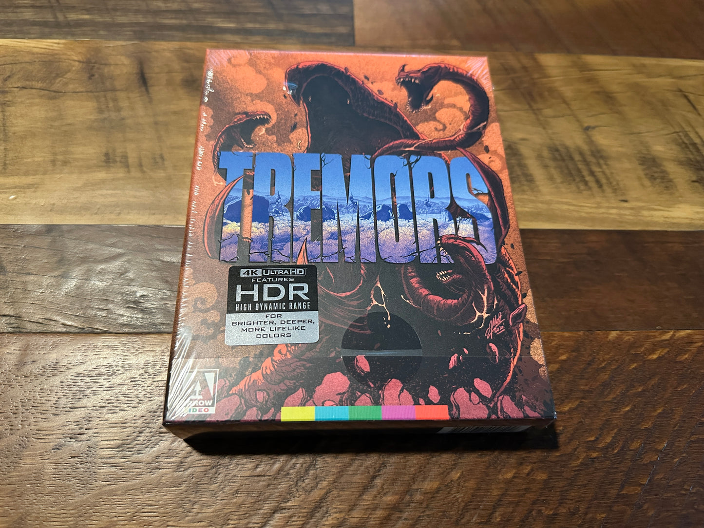 Tremors (4K Ultra HD, Arrow Video, Limited Edition, Poster, Rare, NEW)