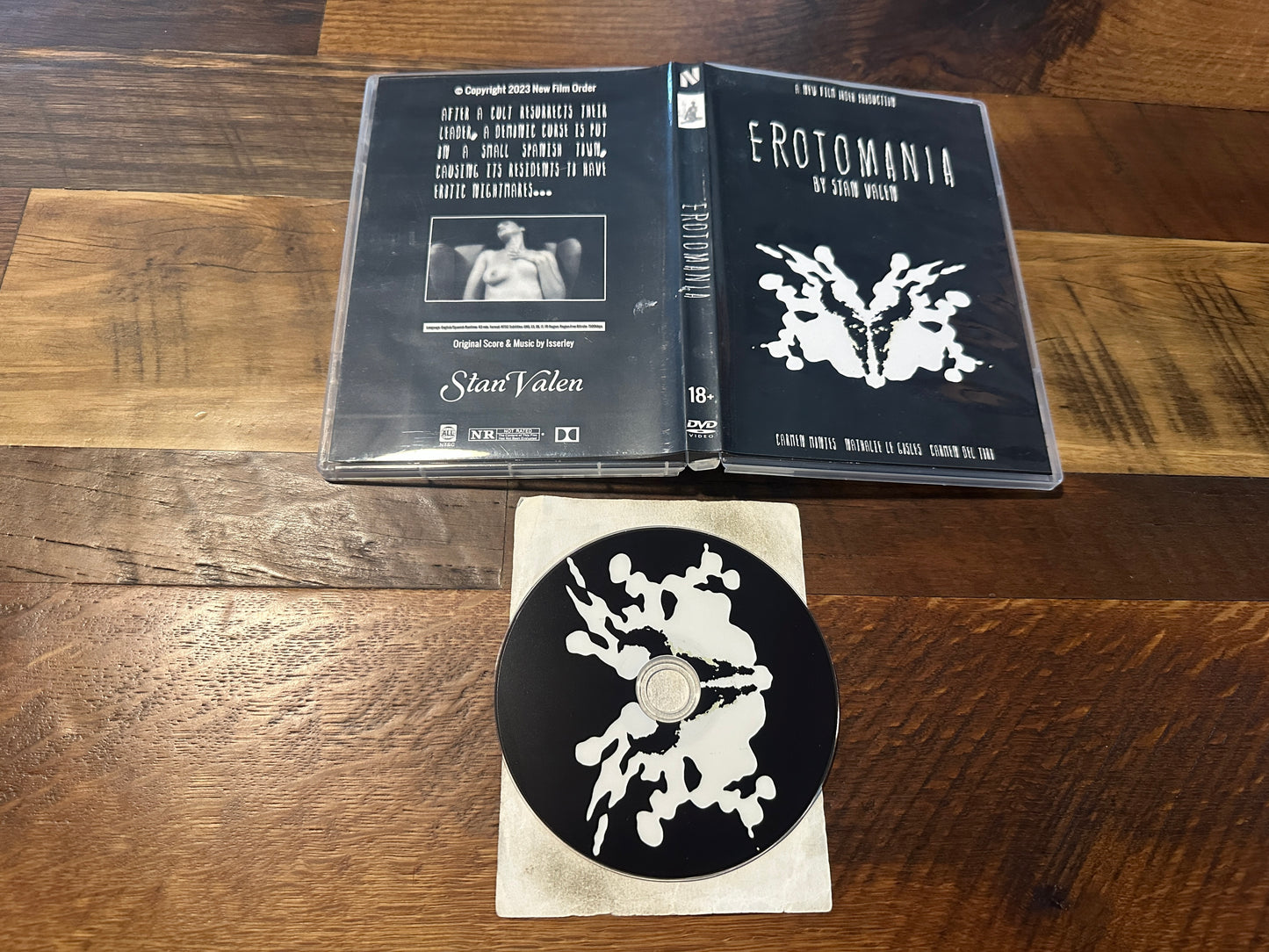 Erotomania (DVD-R New Order Films, Obscure Horror, Region Free, Rare)