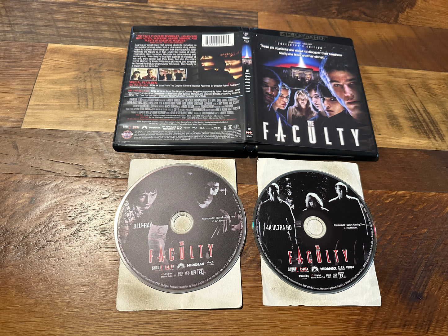 The Faculty 4K Ultra HD/Blu ray-Scream Factory-Collector’s Edition