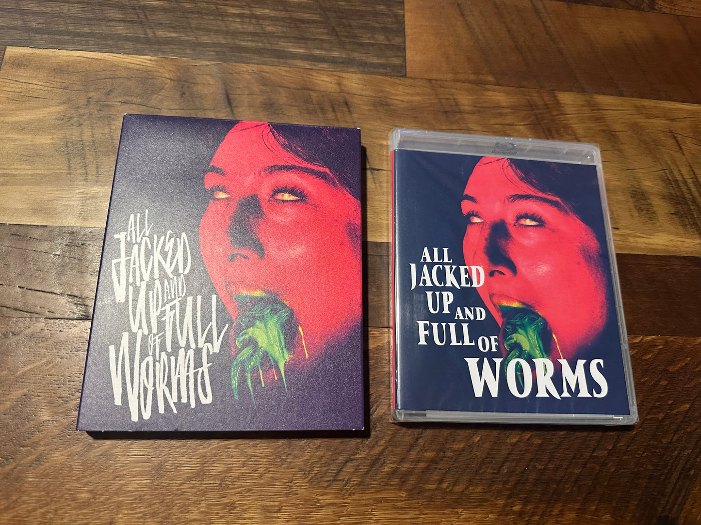 All Jacked Up And Full Of Worms Blu ray-Terror Vision-Slipcover-NEW