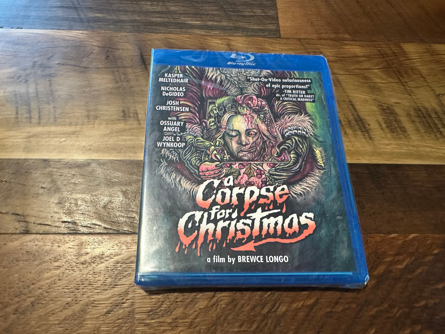 A Corpse For Christmas Blu ray-Blood Sick Production-Obscure Horror-NEW