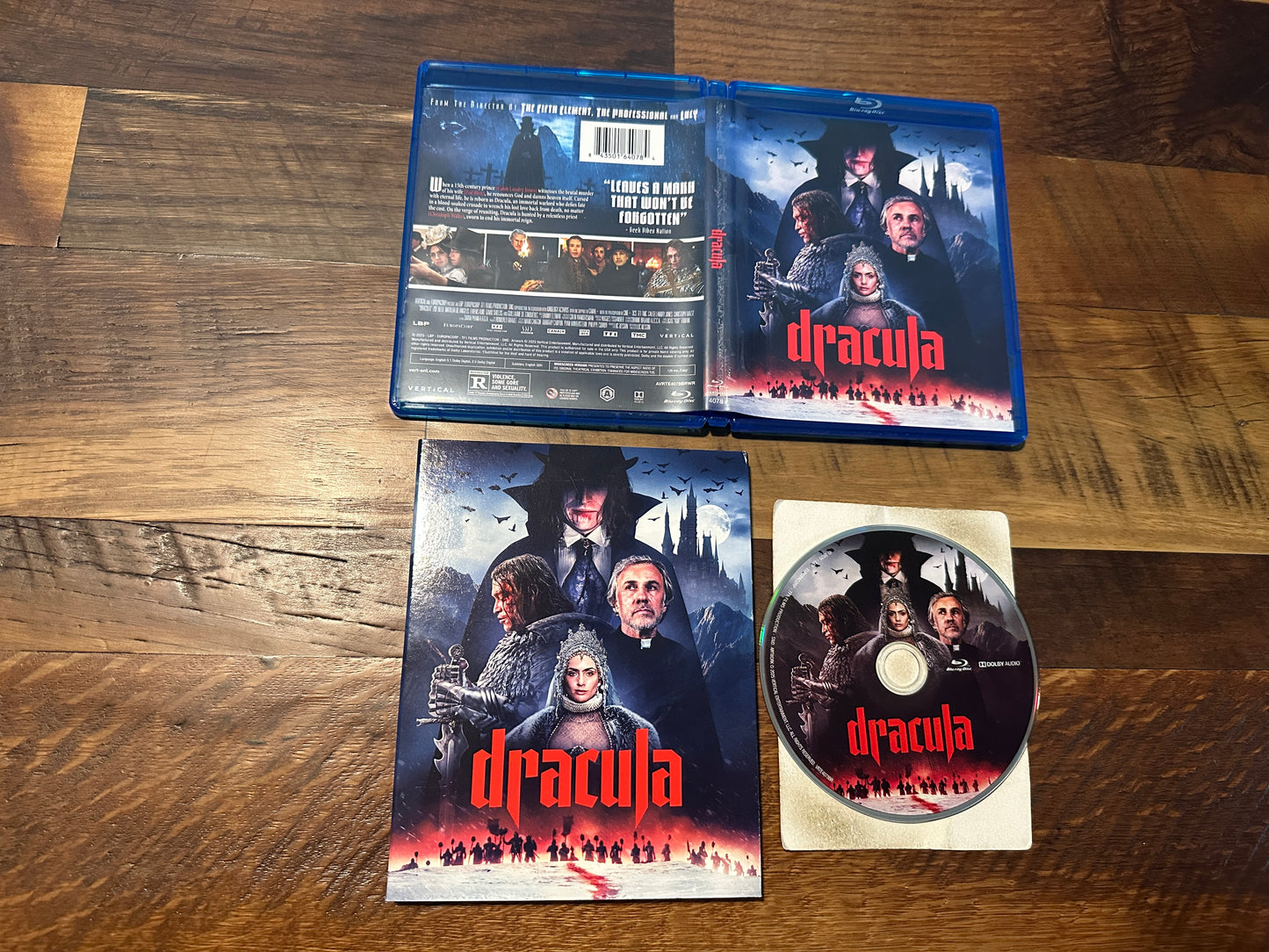 Dracula 2025 (Blu ray, Vertical Entertainment, Rare Slipcover)