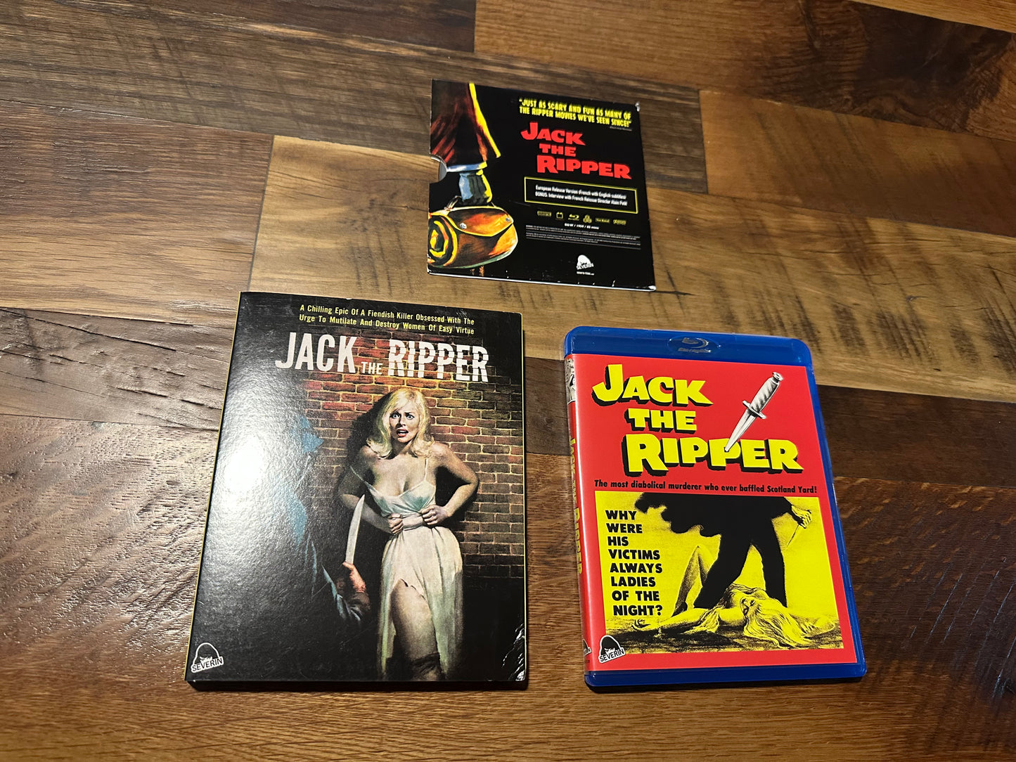 Jack the Ripper Blu ray-Severin Films-Rare Slipcover-European Version