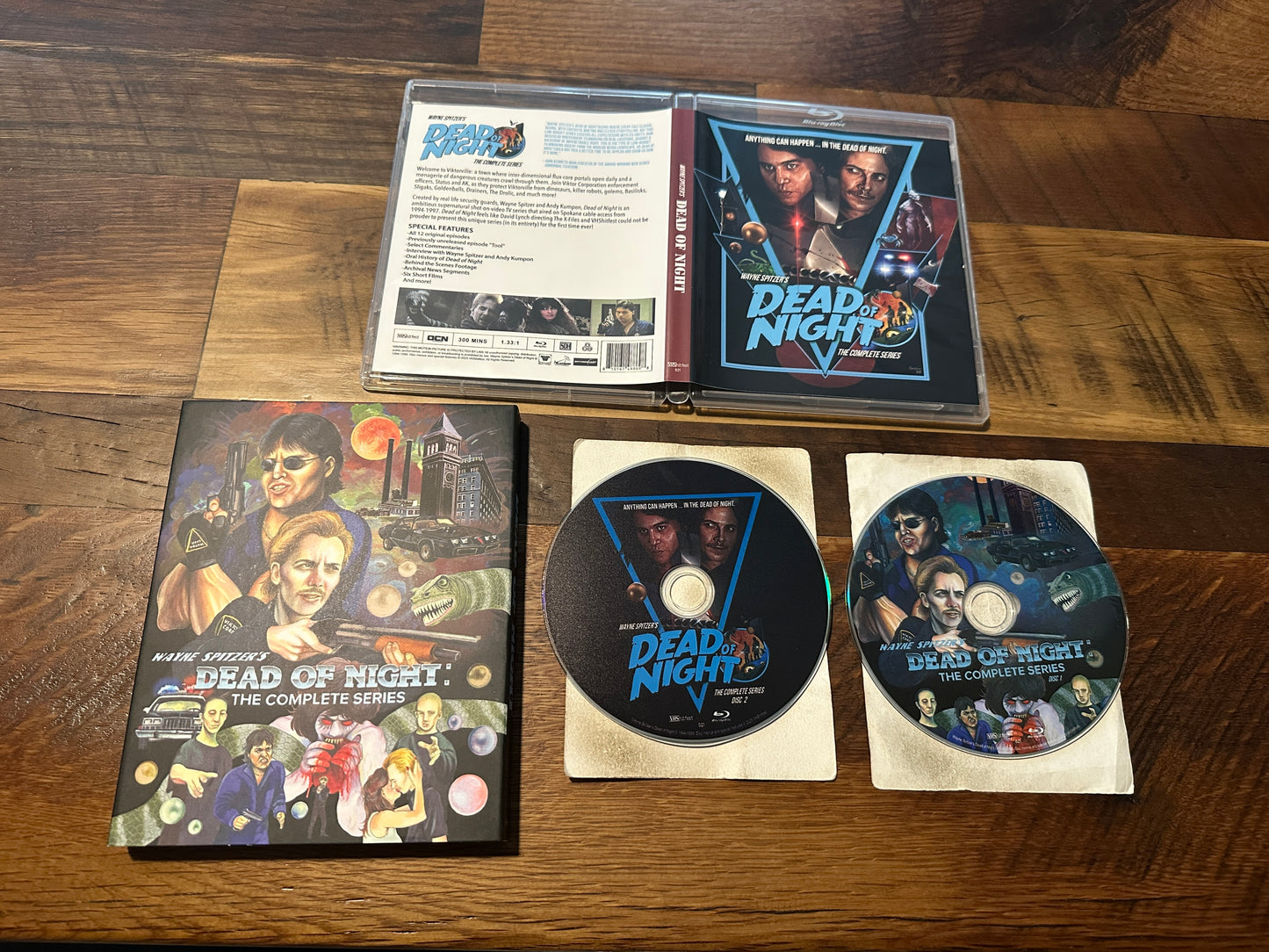 Dead of Night The Complete Series (Blu ray, Vinegar Syndrome Partner Label, Slip)