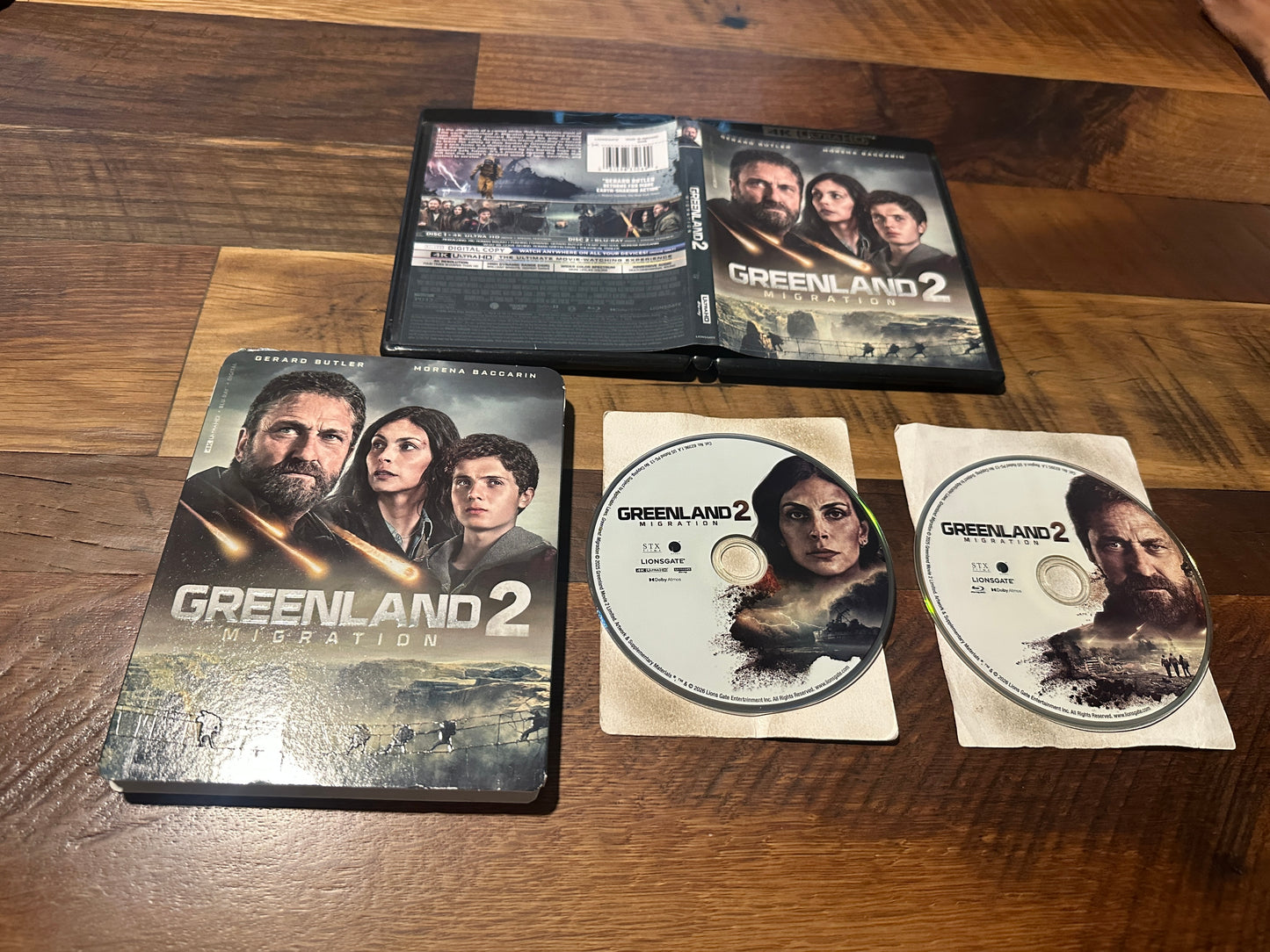 Greenland 2 Migration (4K Ultra HD/Blu ray, Lionsgate, Slipcover, No Digital)