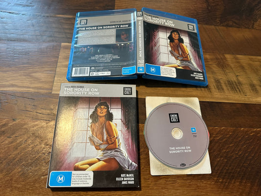 The House on Sorority Row Blu ray-Cinema Cult-Slipcover-Region B-