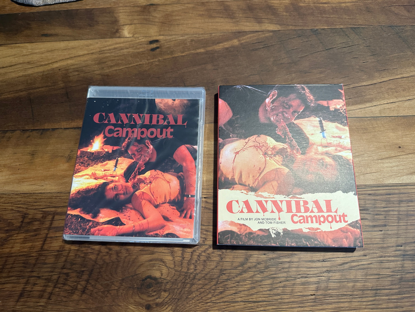 Cannibal Campout (Blu ray, Terror Vision, Slipcover, 80’s Horror, NEW/Sealed)