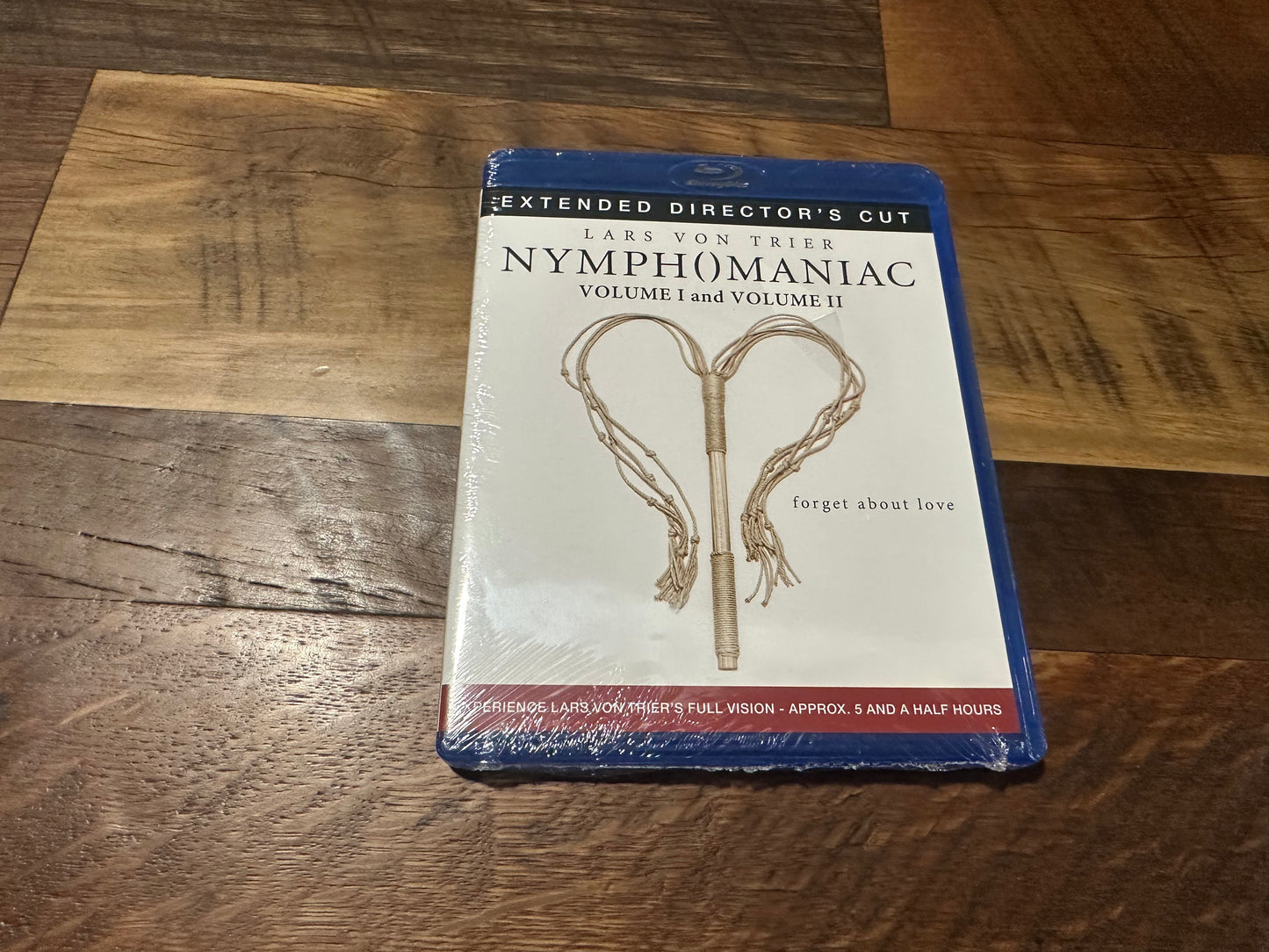 Nymphomaniac Volume I And Volume II Blu ray-Director’s Cut NEW/Sealed