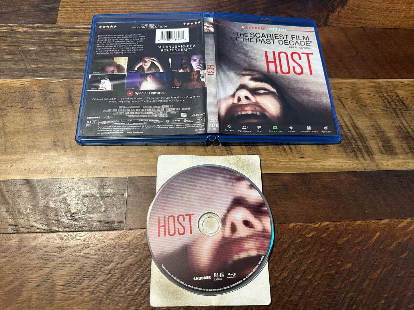 Host RLJE Films-2020 Horror-Widescreen-Shutter Original-