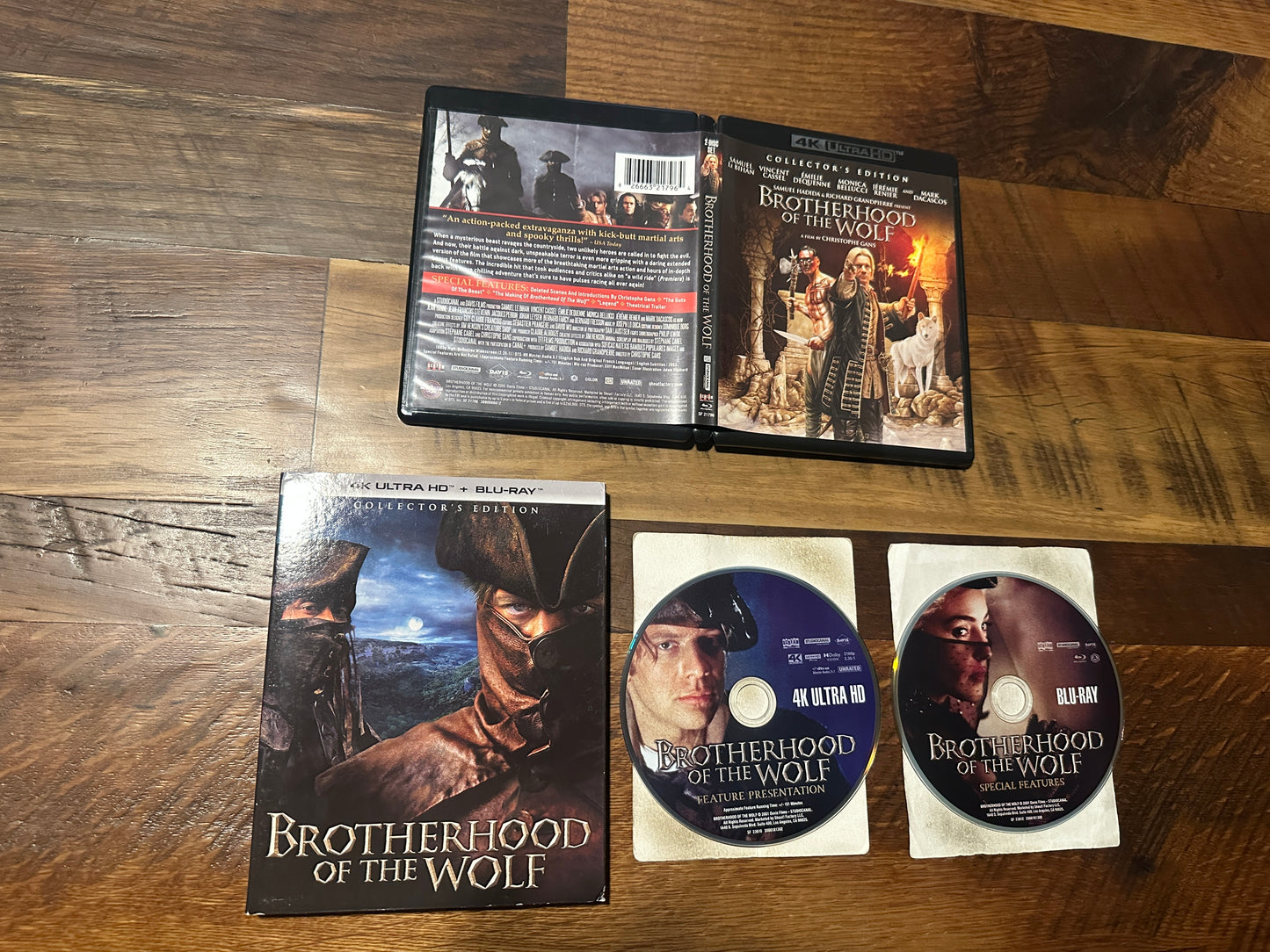 Brotherhood of the Wolf (4K Ultra HD/Blu ray, Collector’s Ed, Scream Factory, Slip)