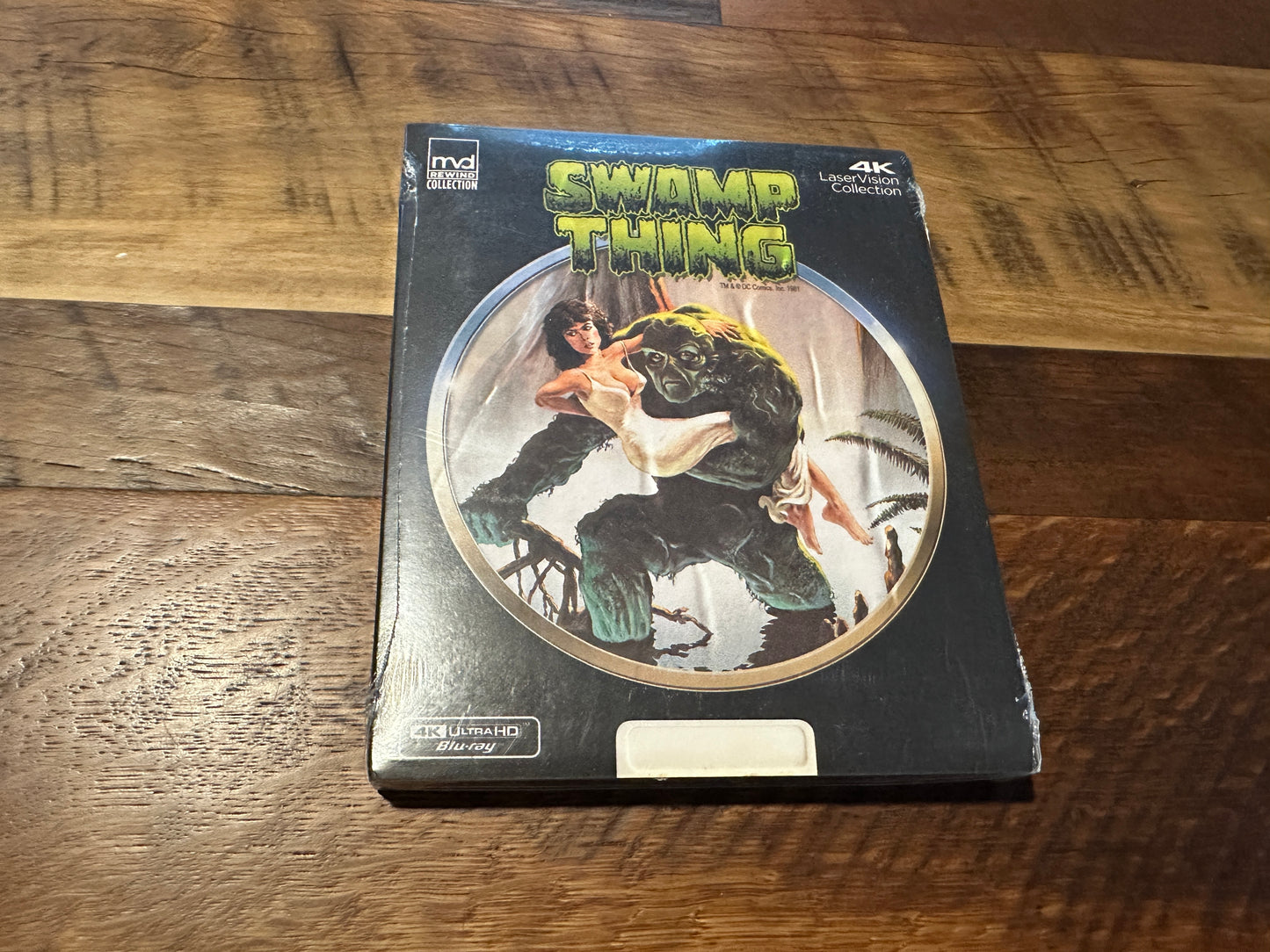 Swamp Thing (4K Ultra HD, Slipcover, MVD Rewind Collection, NEW)