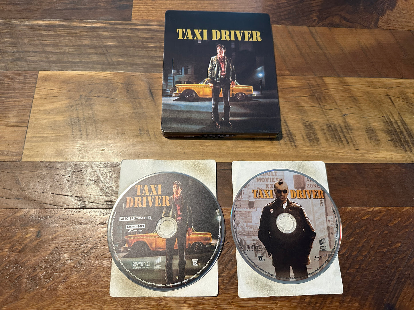 Taxi Driver (4K Ultra HD/Blu ray, Tristar Pictures, Steelbook, 2 Disc, No Digital)