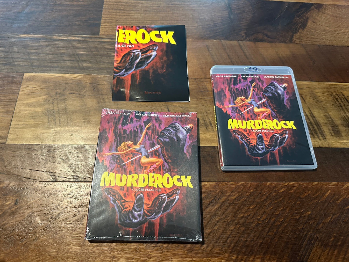 Murderock (Blu ray, Scorpion Releasing, Slipcover, 80’s Classic)