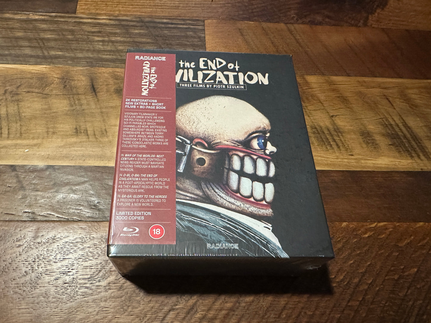 The End Of Civilization Blu ray, Radiance, Limited Ed 3000 Made, NEW