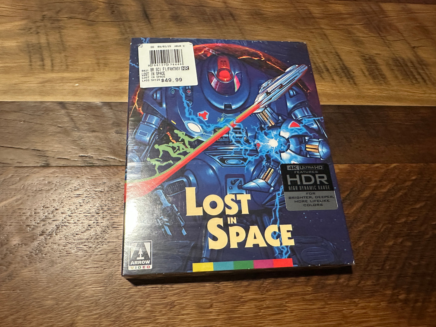 Lost In Space (4K Ultra HD, Arrow Video, Slipcover, Limited Edition, NEW)