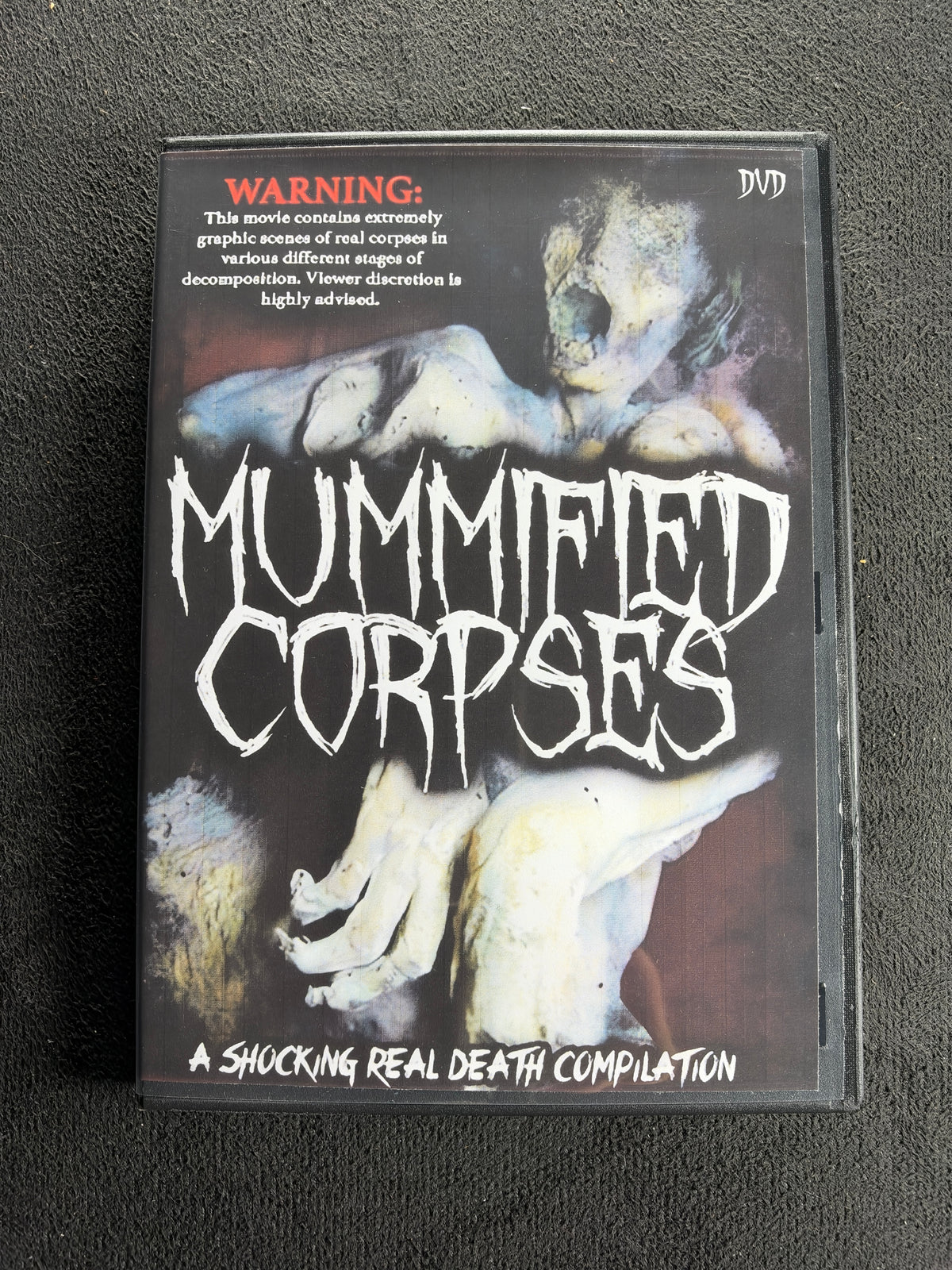 Mummified Corpses (DVD-R, Rare Shockumentary, Death Compilation)