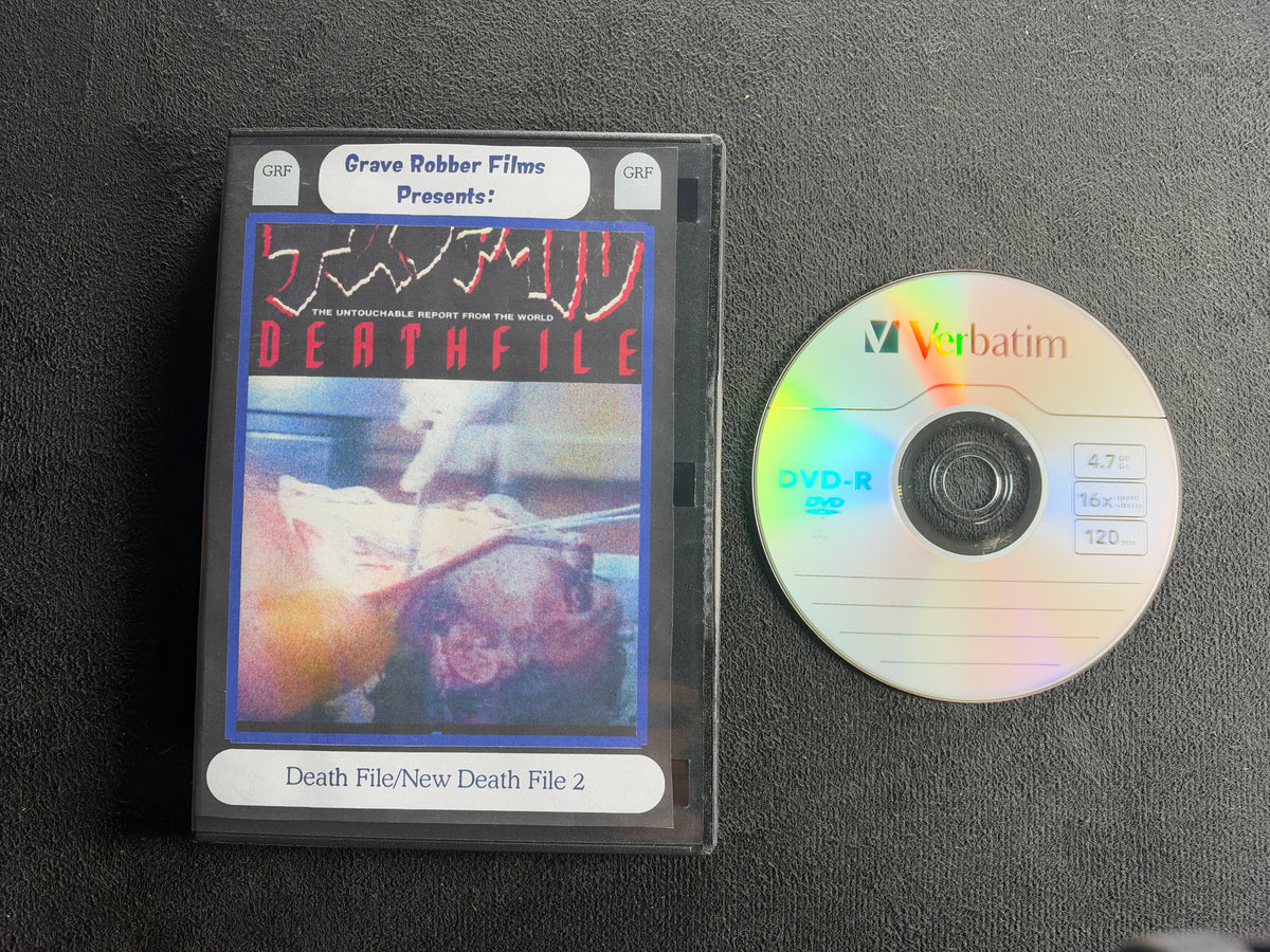 Death File & New Death File 2 (DVD-R, Obscure Shockumentary)