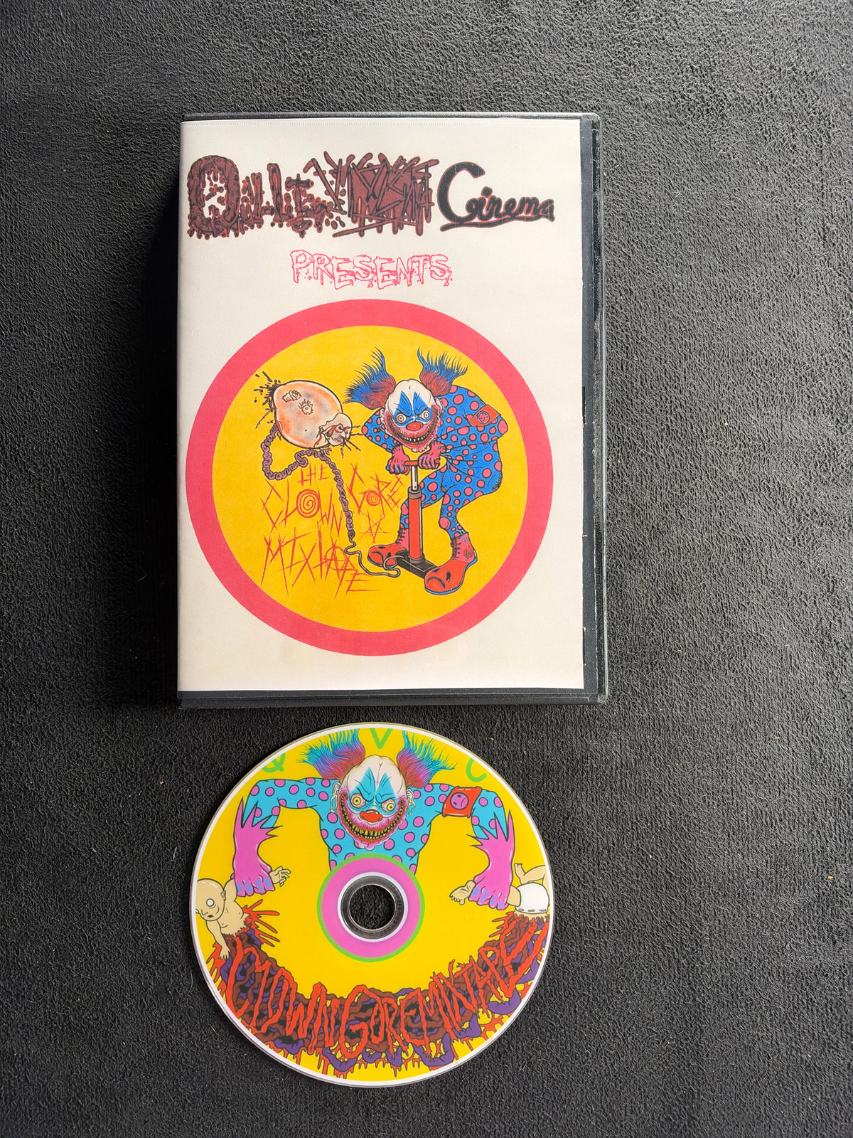 Clown Gore Mixtape (DVD-R, Sick & Disturbing, Very Obscure, Rare)