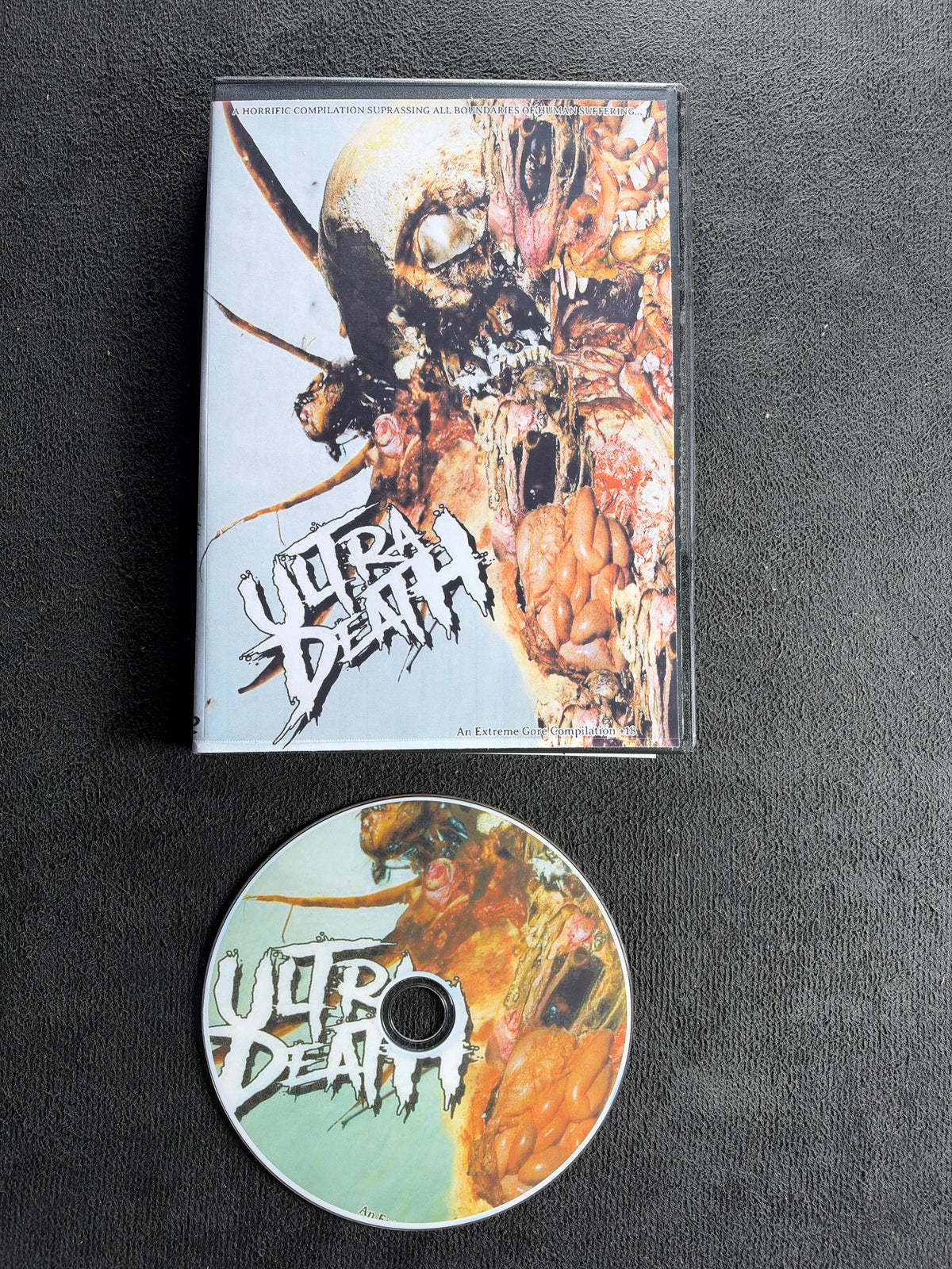 Ultra Death (DVD-R, An Extreme Gore Compilation, Shockumentary)