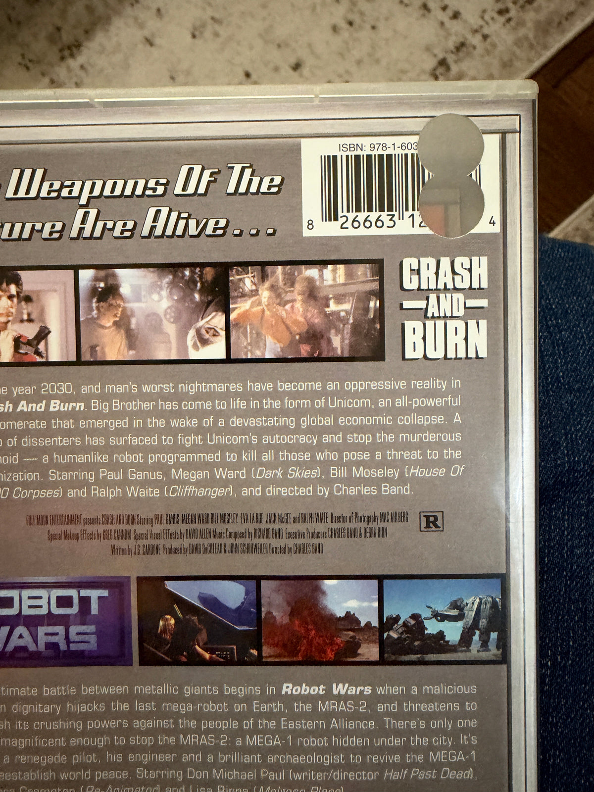 Giant Robot Action Pack: Crash and Burn / Robot Wars (DVD, Shout Factory)