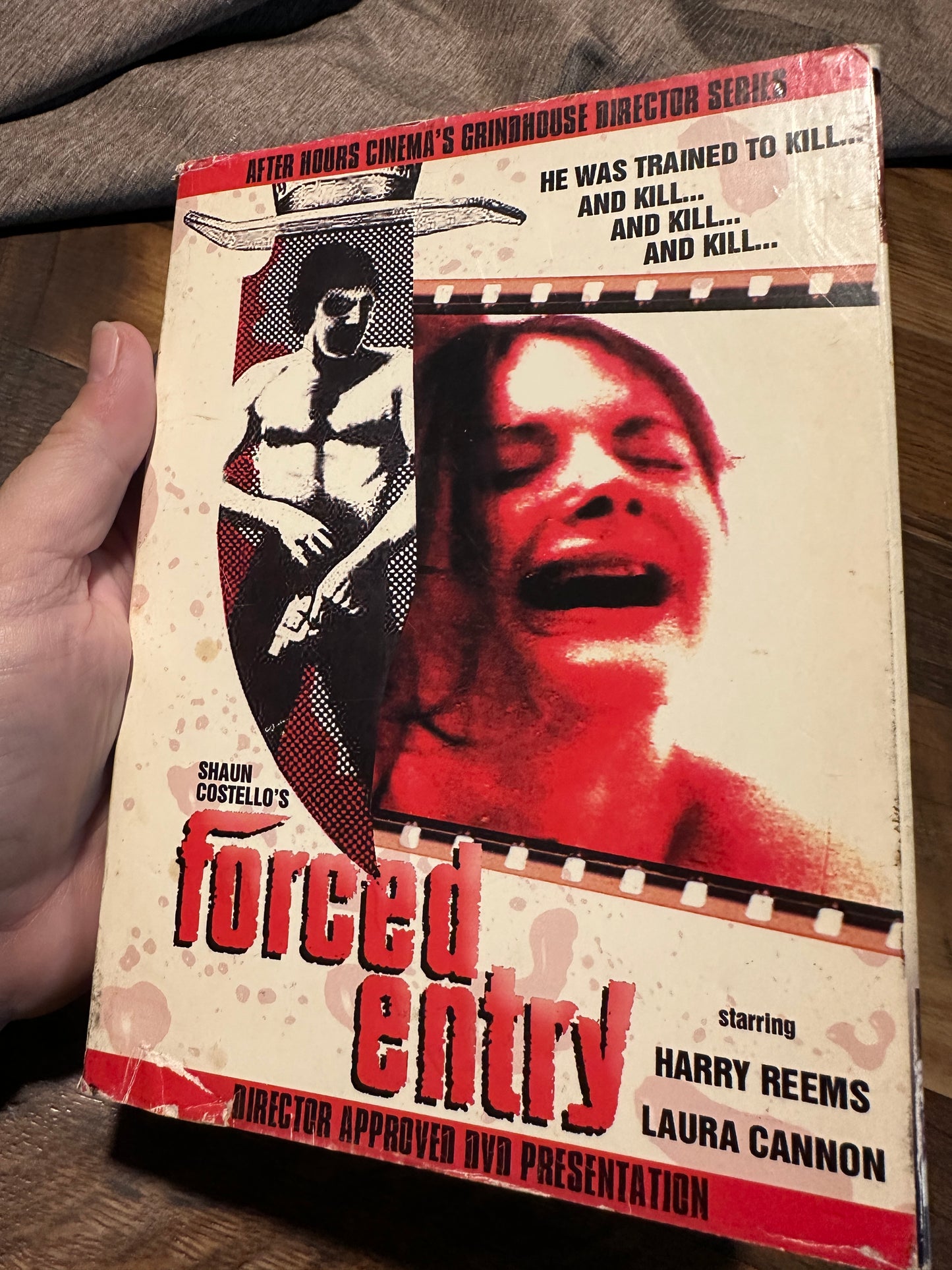 Forced Entry (DVD, After Hours Cinema, Slipcover, Shaun Costello Classic, Disturbing)