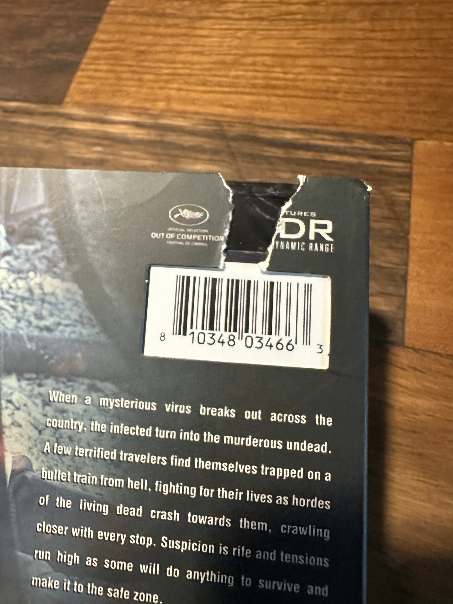 Train To Busan (4K Ultra HD/Blu ray, Well Go USA,Rare Slipcover, NEW)