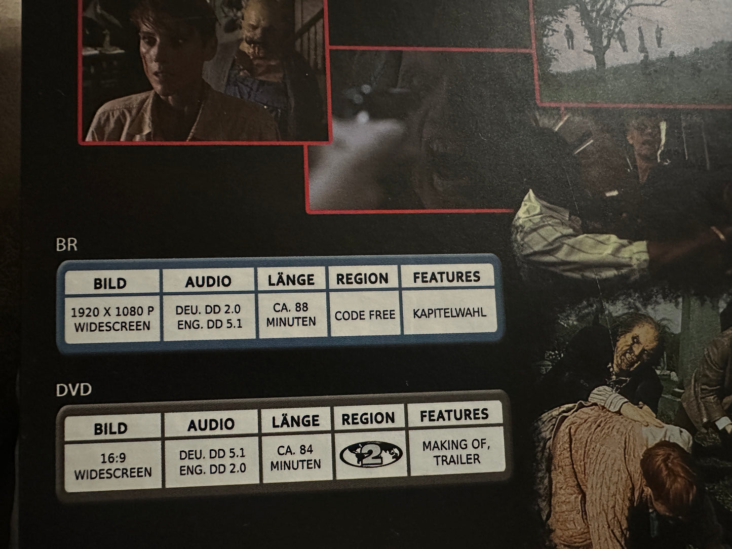 Night Of The Living Dead (Blu ray/DVD, Mediabook, 750 Made, Reg B)