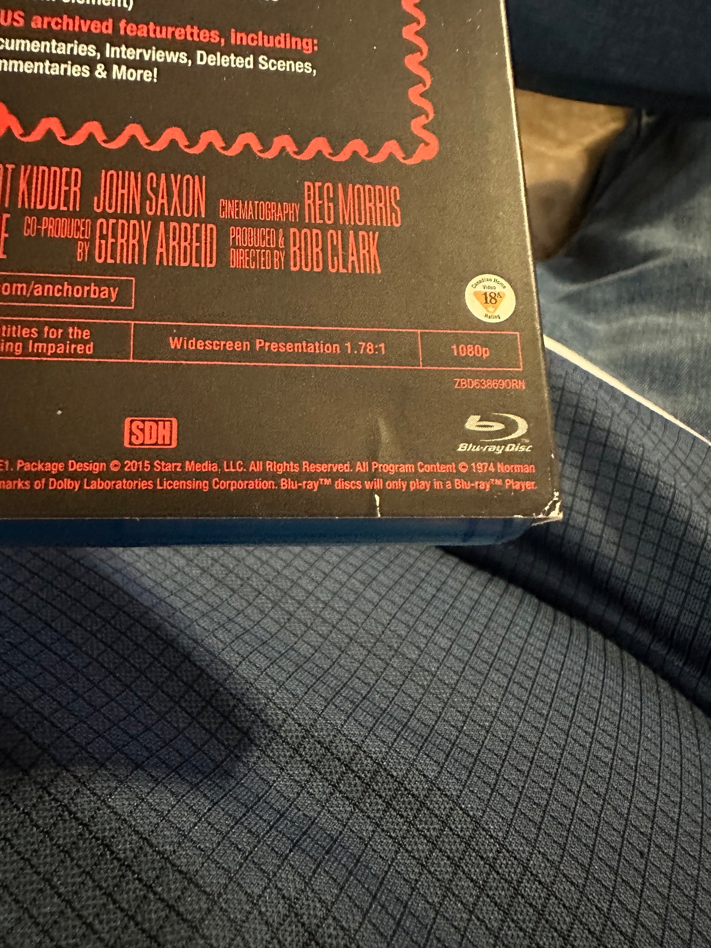 Black Christmas Blu ray-Season’s Grievings Edition-Slipcover-Anchor Bay-
