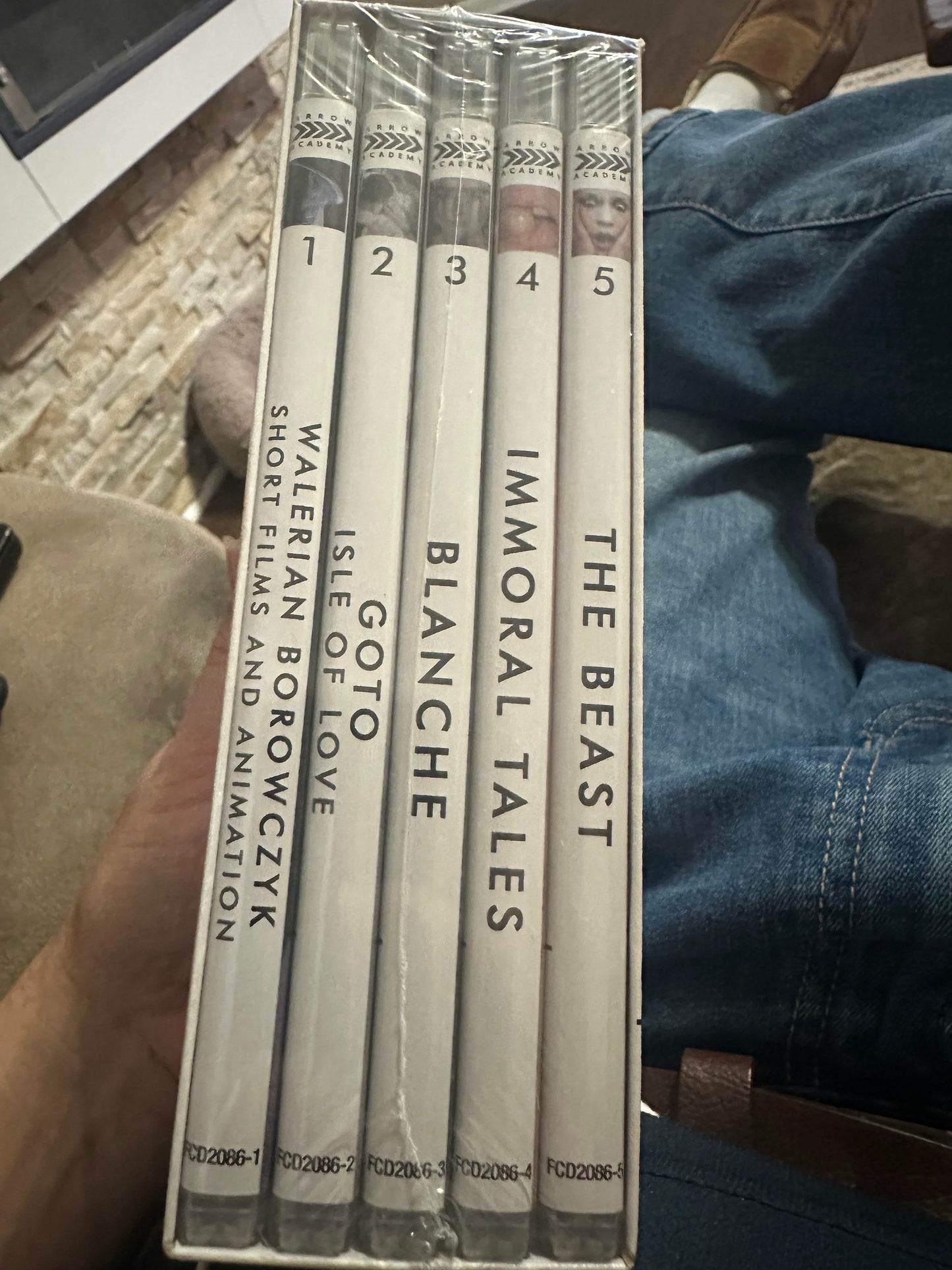 The Walerian Borowczyk Collection Blu ray-Arrow Academy-Boxset-5 Movies-Region B-NEW
