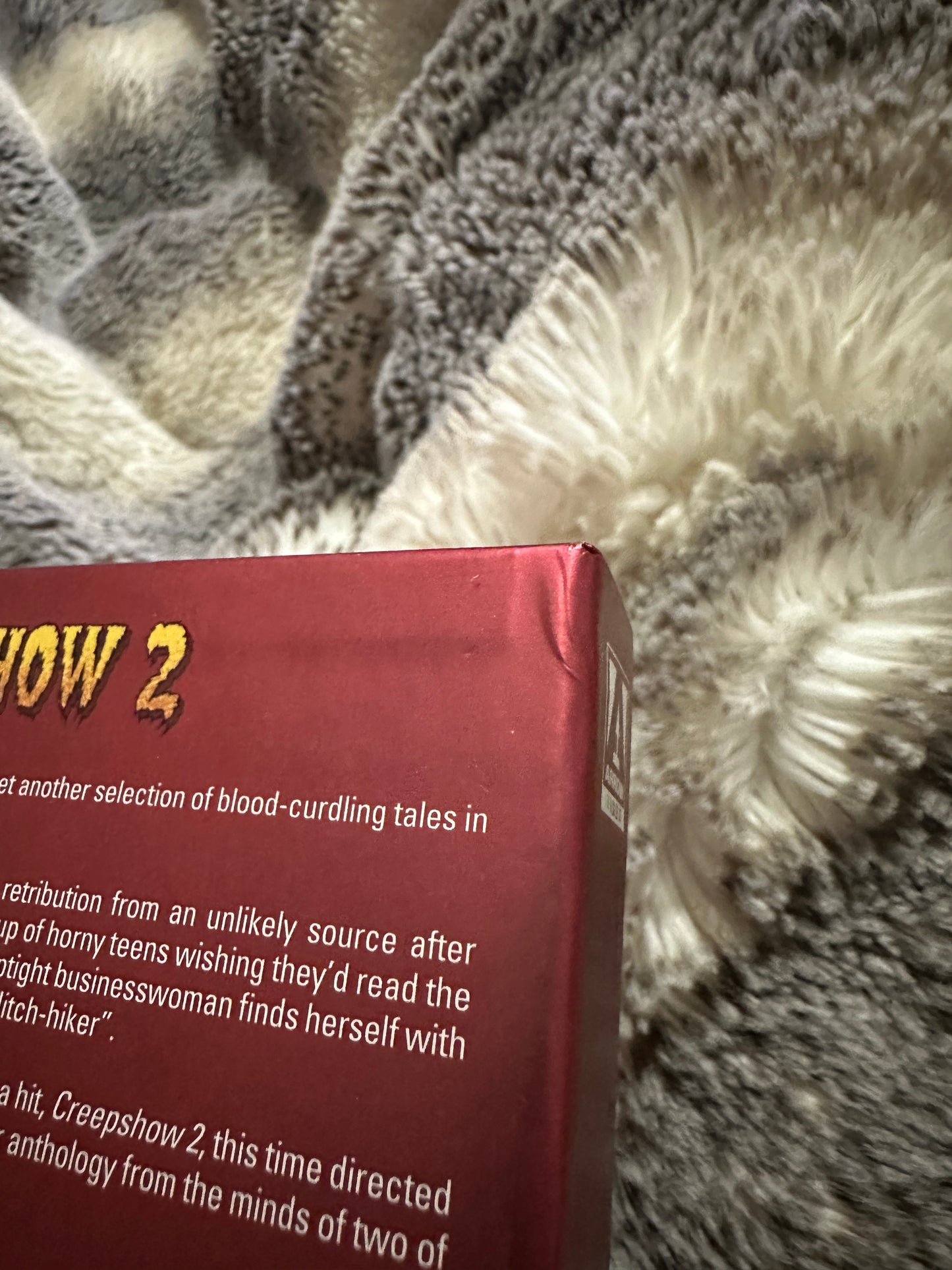 Creepshow 2 (Blu ray, Arrow Video, Red Cover, Limited Ed, Region B)