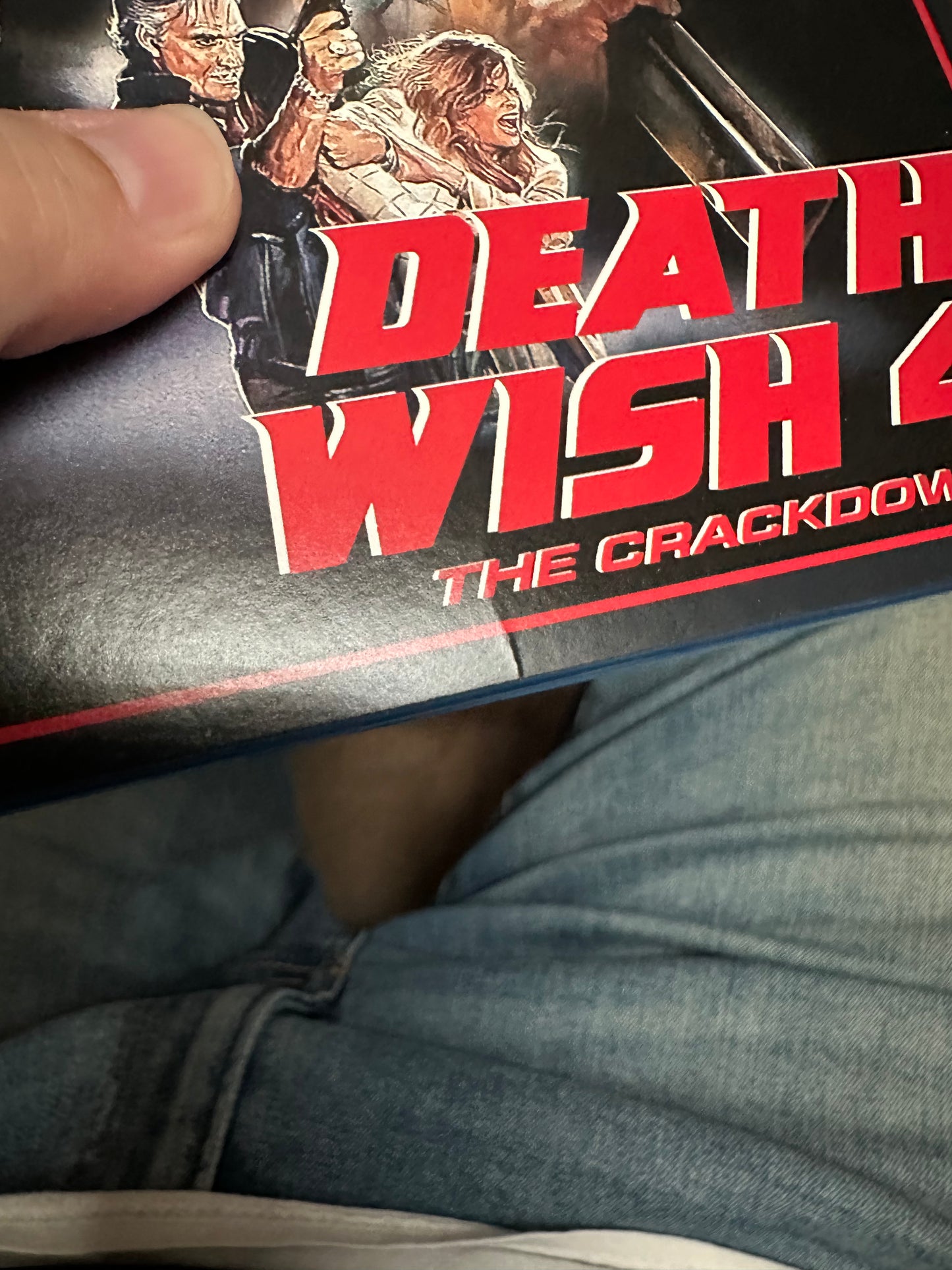 Death Wish 4 Blu ray-Kino Lorber-Charles Bronson-Slipcover-80’s Classic