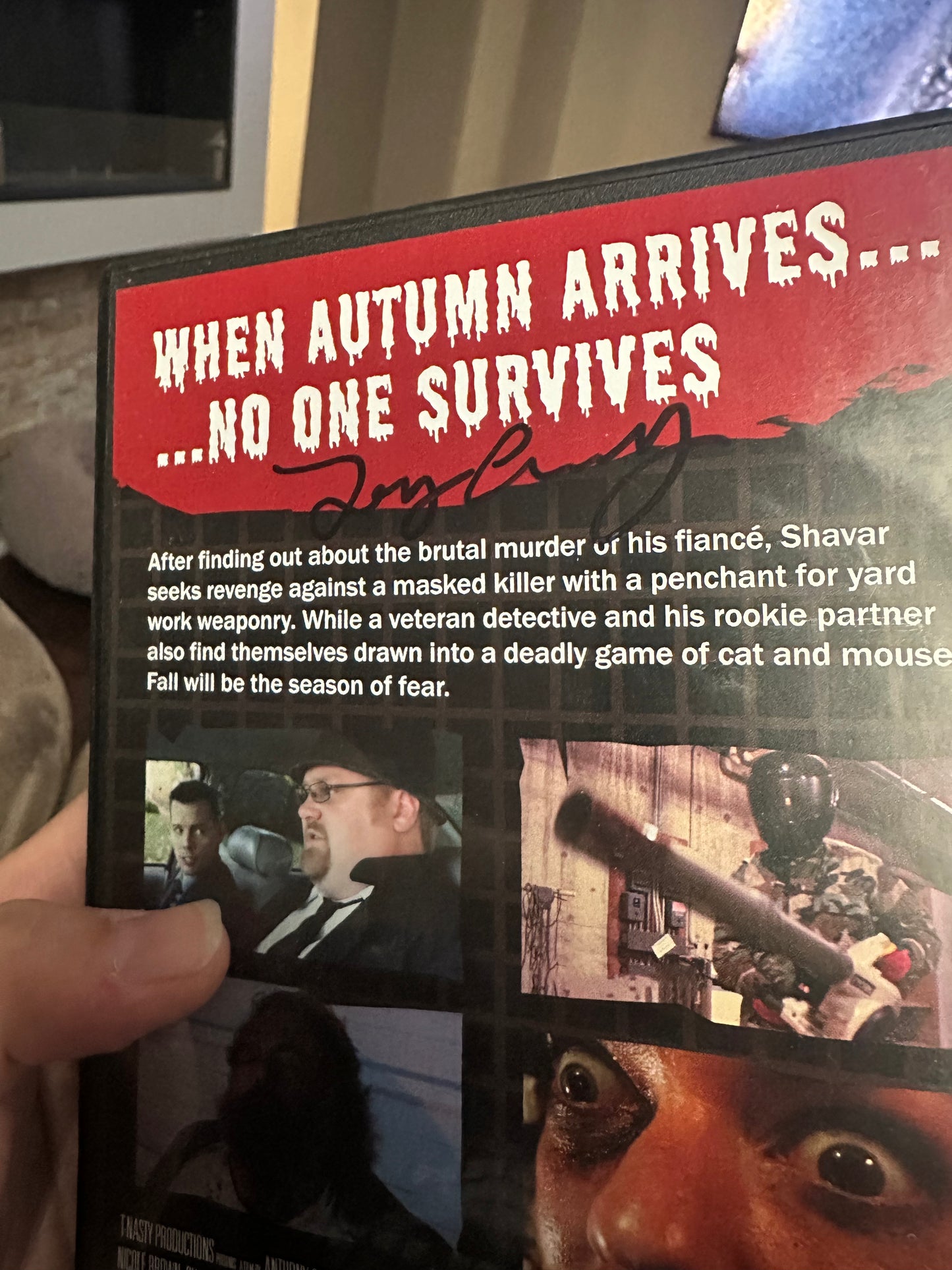 Leaf Blower Massacre 2 DVD-Signed-Obscure Horror-