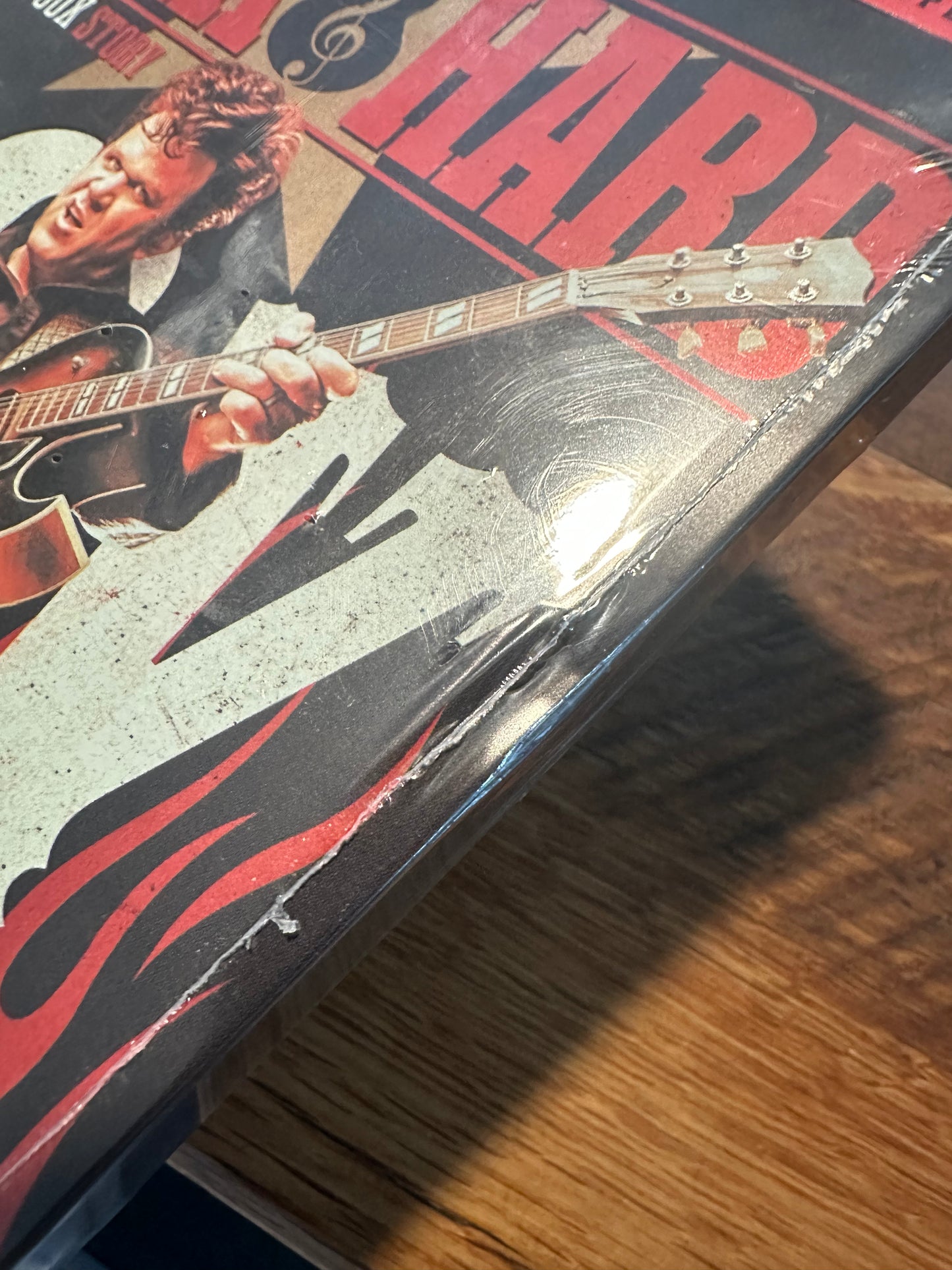 Walk Hard The Dewey Cox Story Blu ray-Steelbook-DAMAGED-NEW-