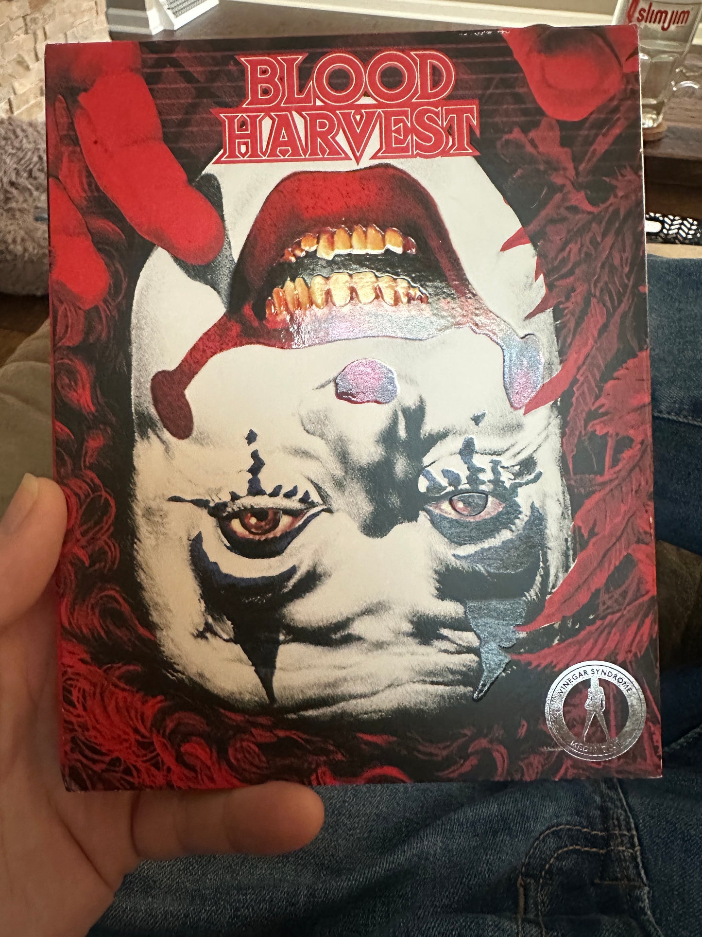 Blood Harvest Blu ray/DVD-Vinegar Syndrome-VSMC Slipcover-