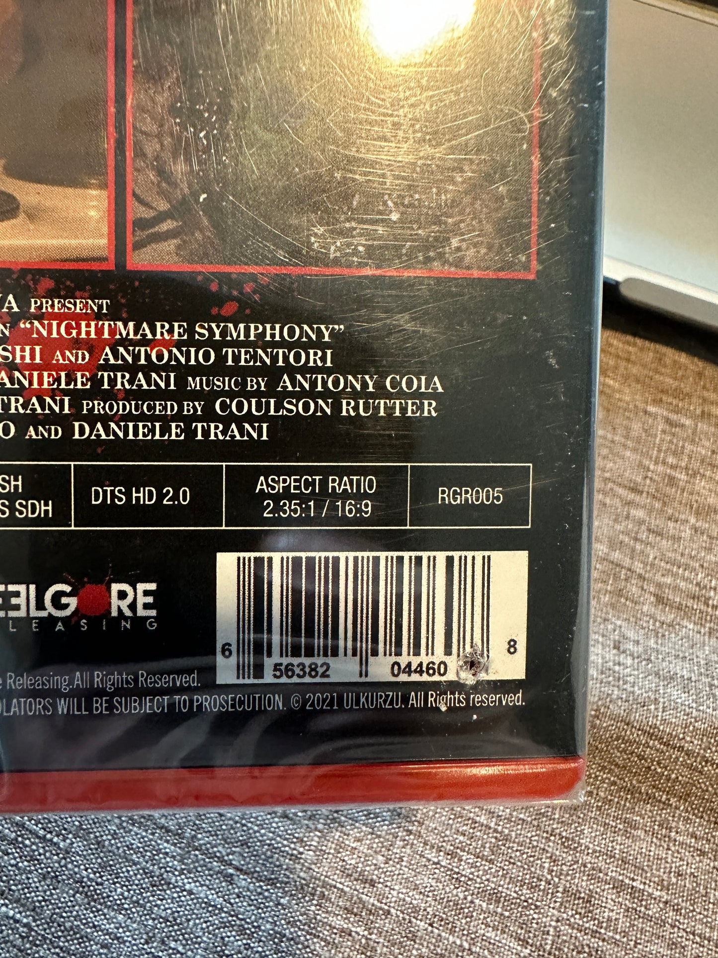 Nightmare Symphony Blu ray-Italy Horror-Region Free-Widescreen-NEW