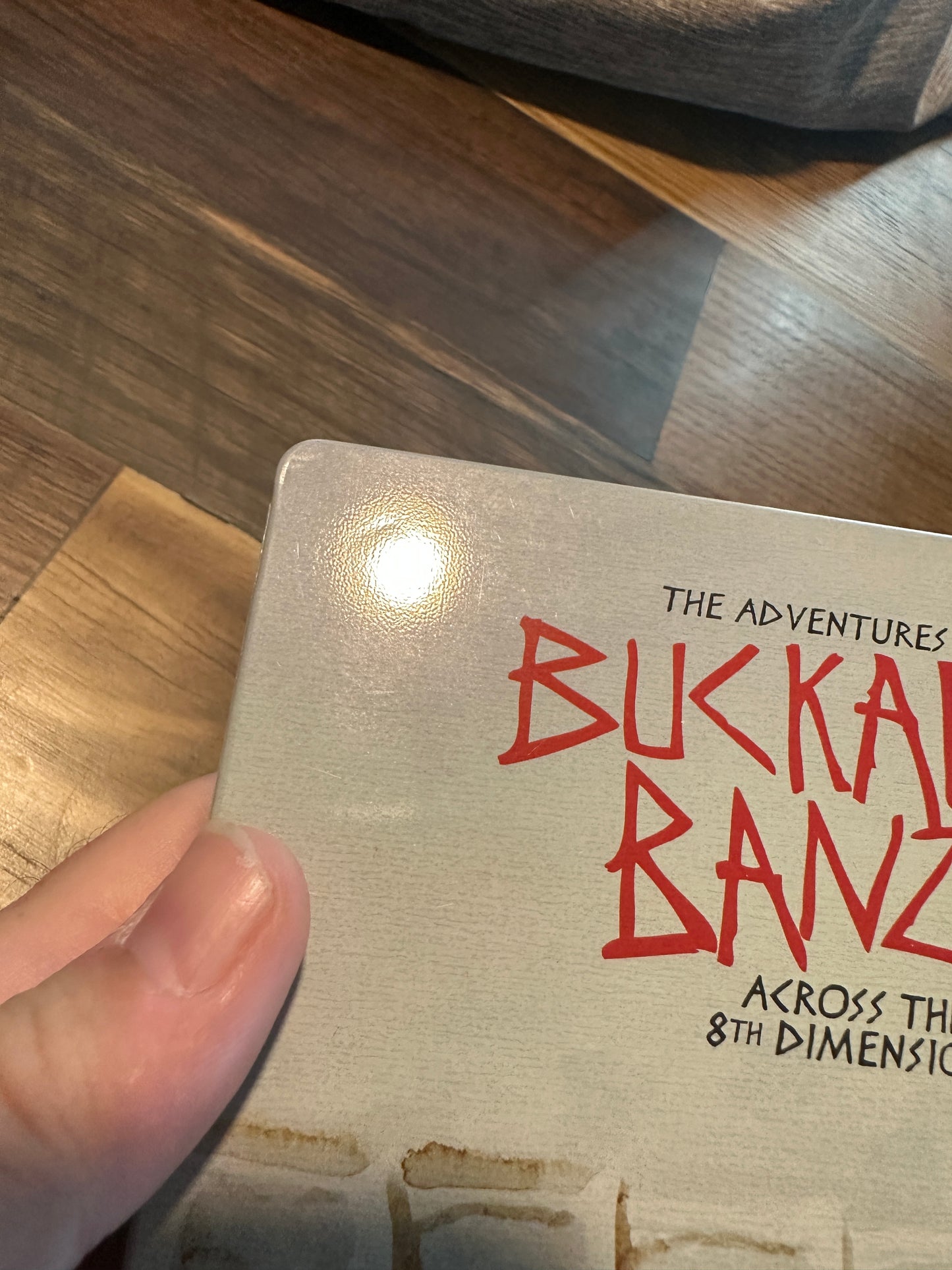 The Adventures of Buckroo Banza Blu ray/DVD, Steelbook, Shout Factory)