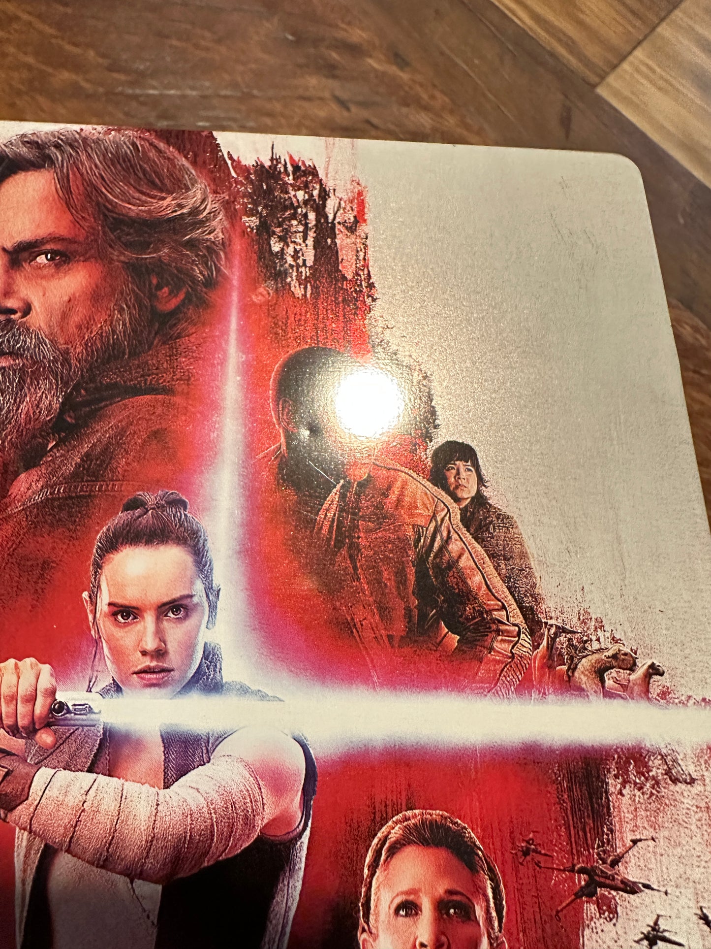 Star Wars The Last Jedi 4k Ultra HD/Blu ray-Lucas Films-Steelbook-No Digital