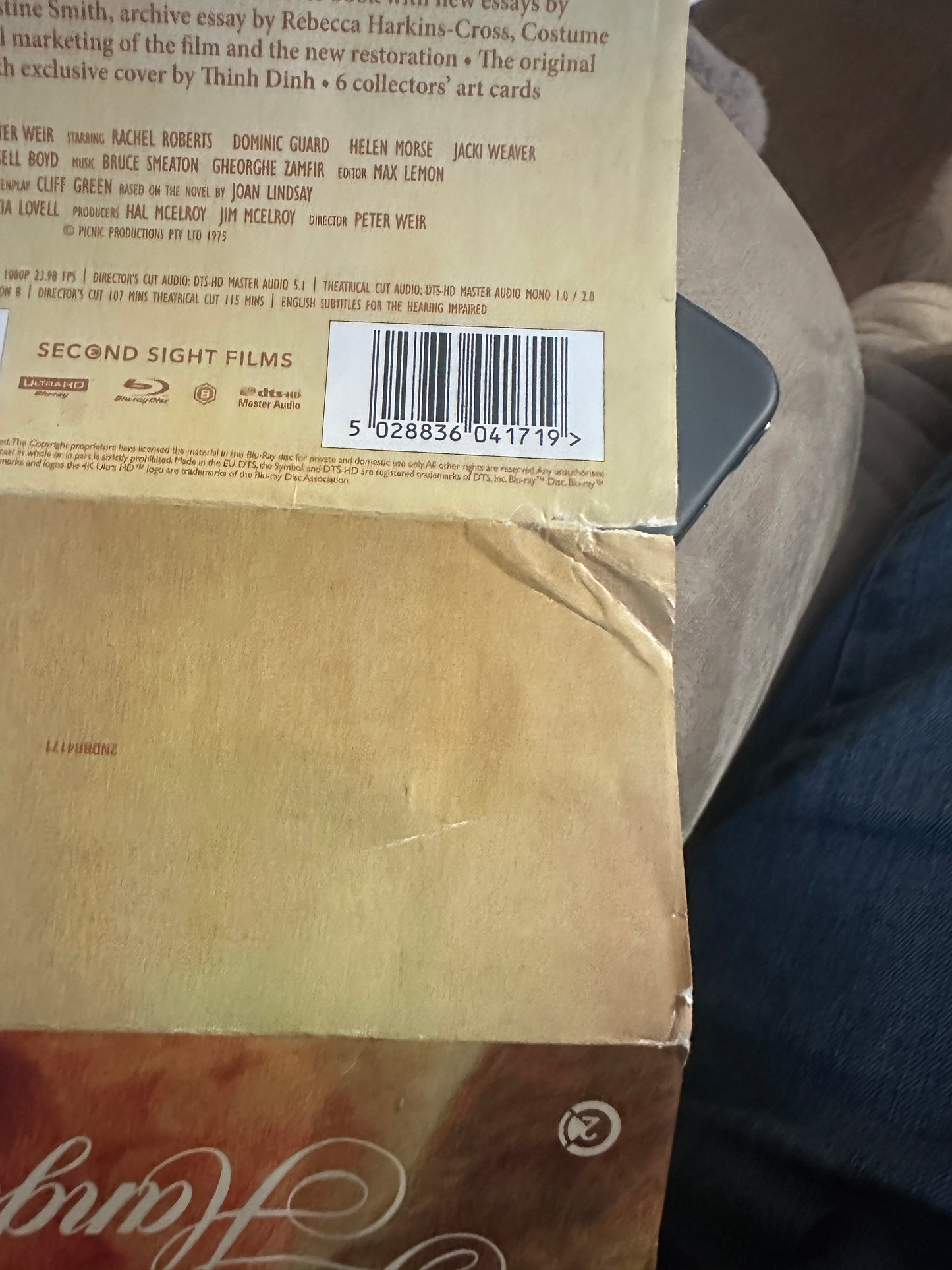 Picnic At Hanging Rock 4K Ultra HD-Second Sight-Limited Edition-OOP