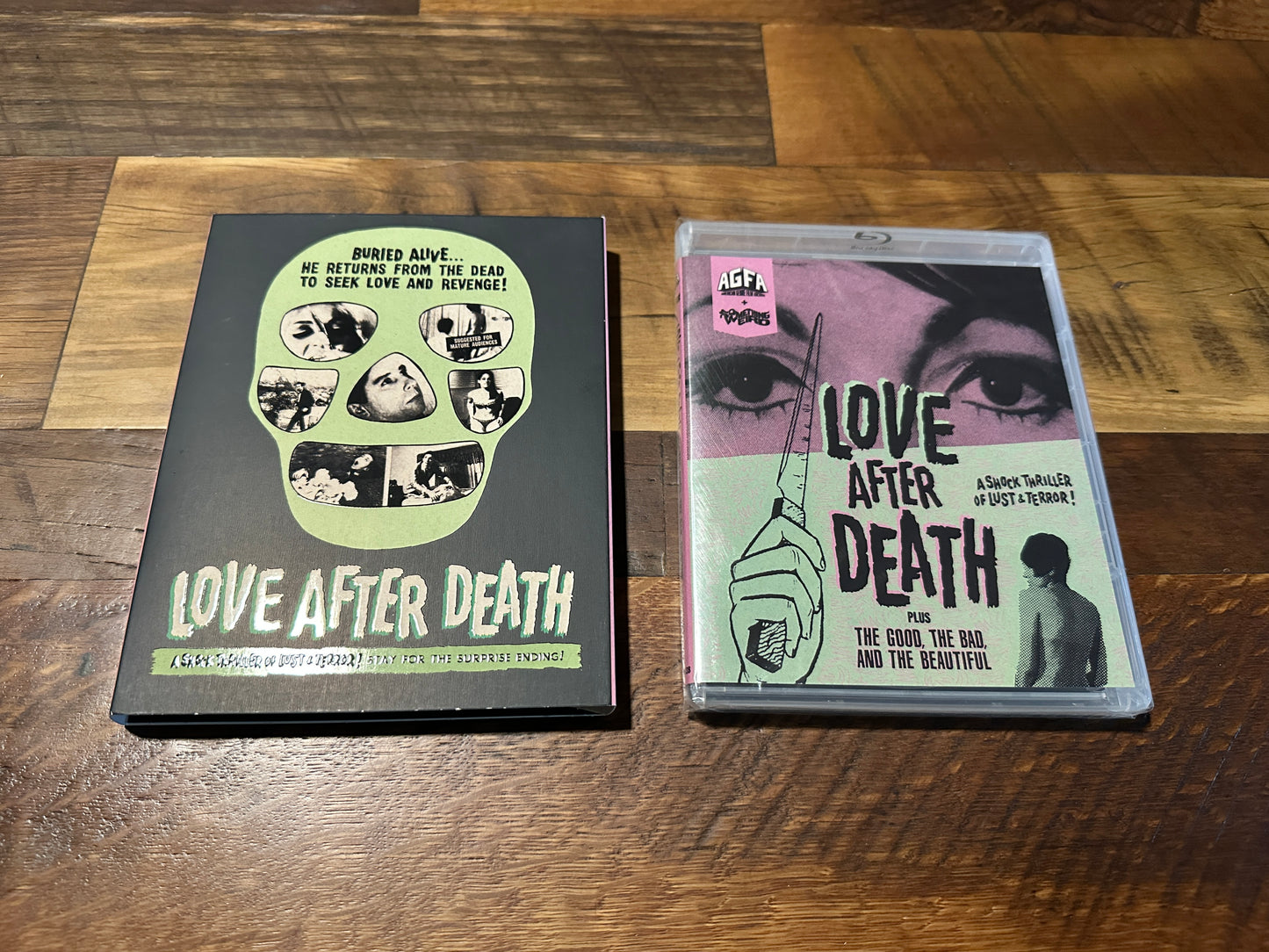 Love After Death (Blu ray, Vinegar Syndrome Partner Label, Slipcover, NEW)