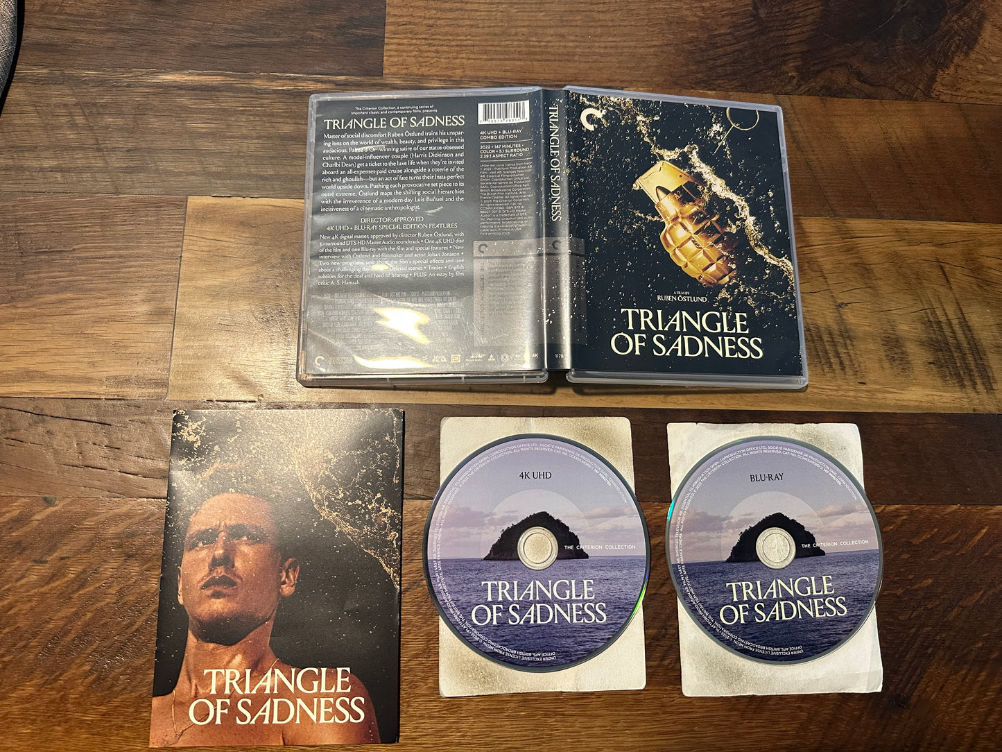 Triangle Of Sadness (4K Ultra HD/Blu ray, Criterion Collection, 2 Disc)