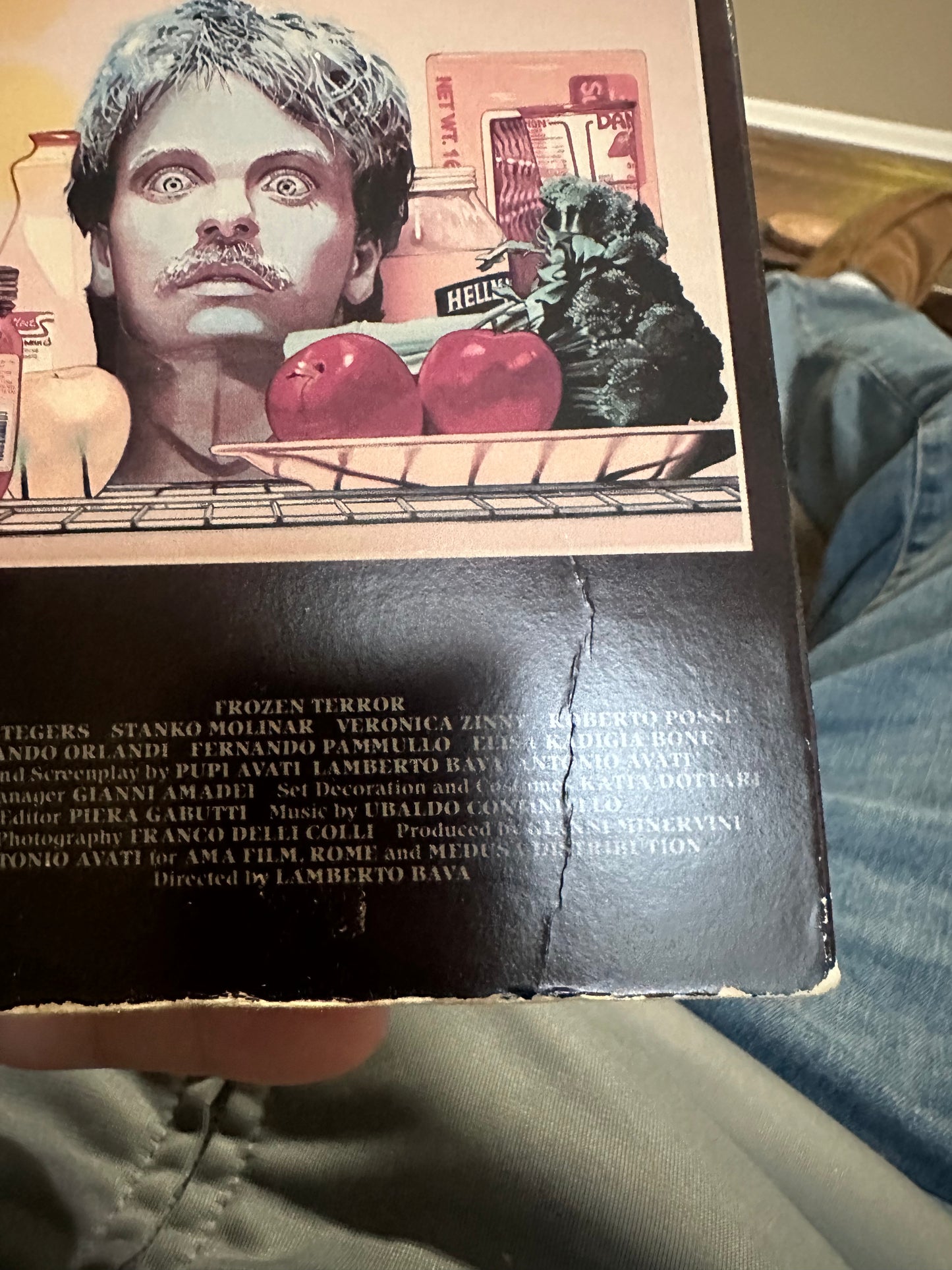 Frozen Terror VHS-Medusa & A.M.A.Films-Rare Original Case-HTF