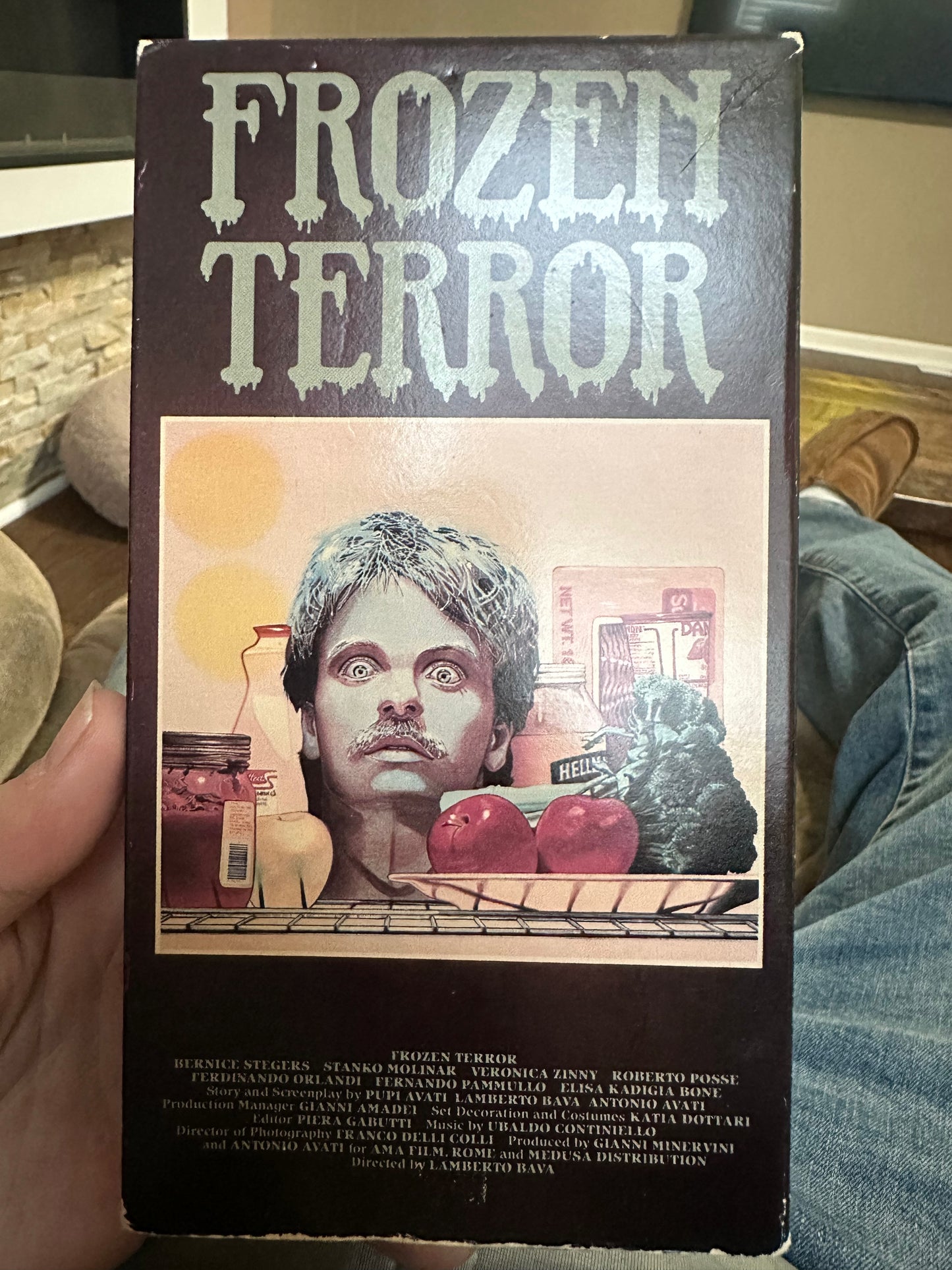 Frozen Terror VHS-Medusa & A.M.A.Films-Rare Original Case-HTF