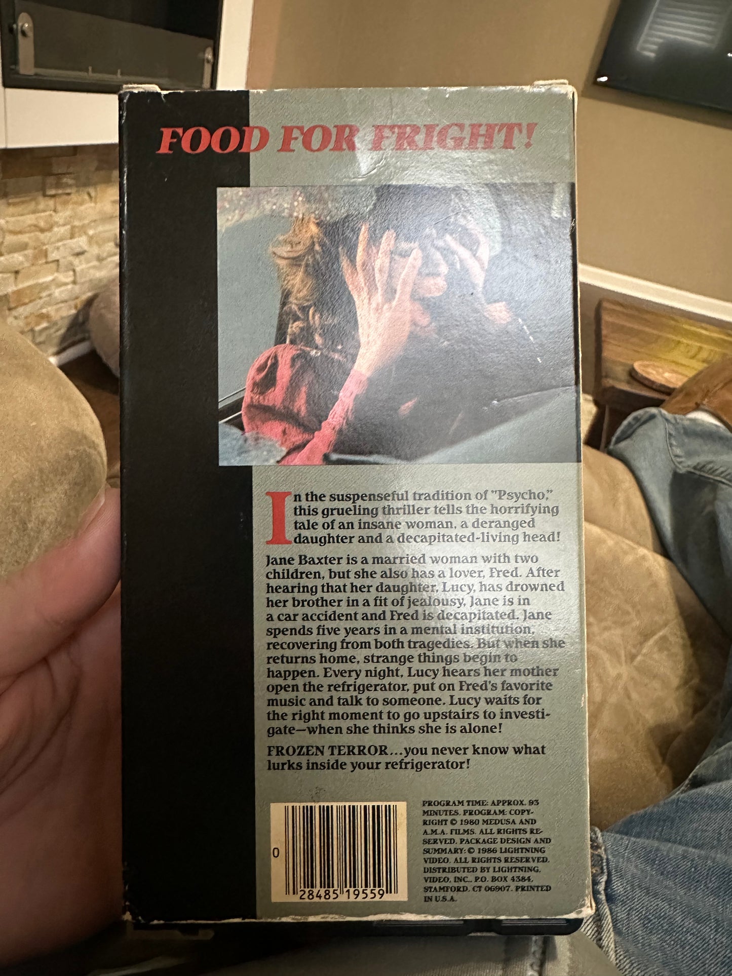 Frozen Terror VHS-Medusa & A.M.A.Films-Rare Original Case-HTF