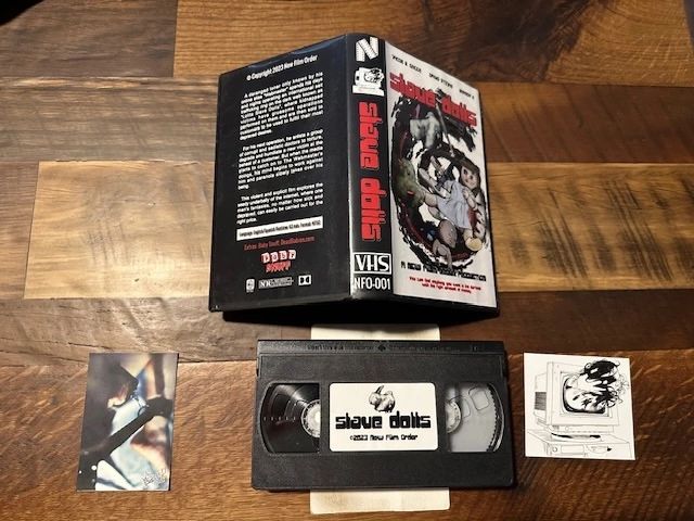 Slave Dolls VHS - Obscure Disturbing Horror - Rare - OOP