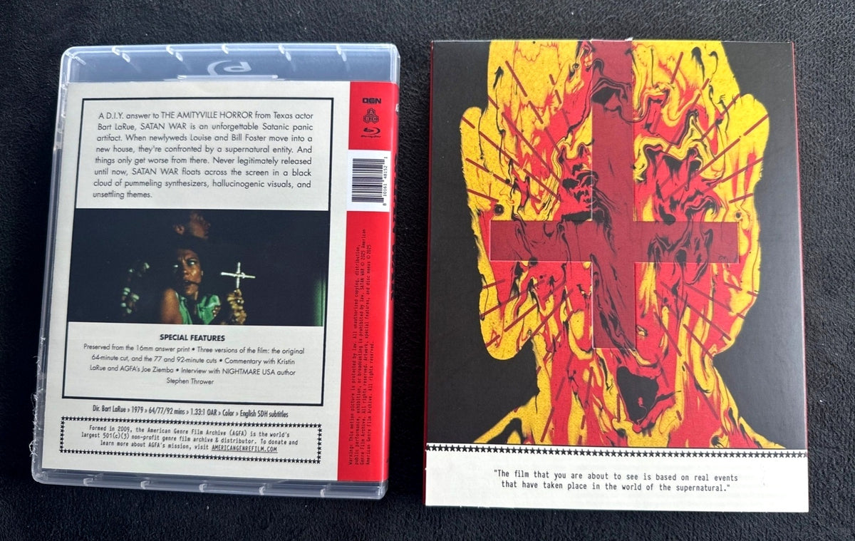 Satan War (Blu-ray, Vinegar Syndrome Partner Label, 70's Classic, Slipcover)